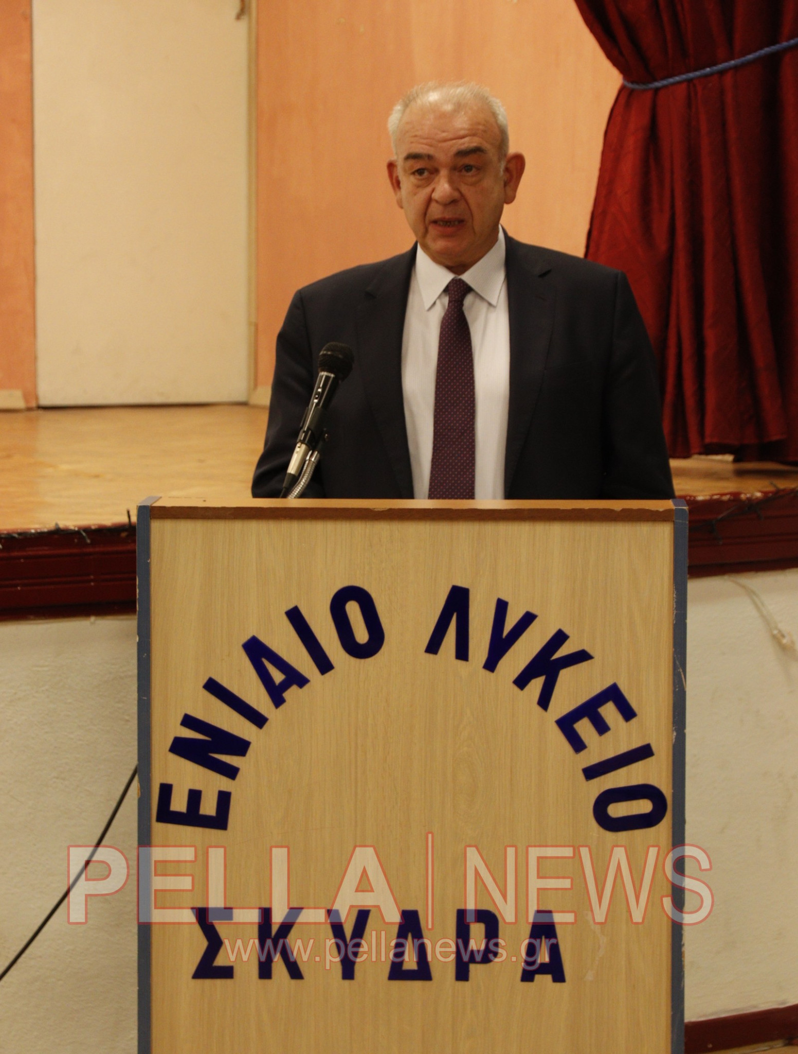 Το Λύκειο Σκύδρας τίμησε τον διακεκριμένο Ιωάννη Χατζηγεωργίου, Πρύτανη του ΕΜΠ (βίντεο/ φωτογραφίες)