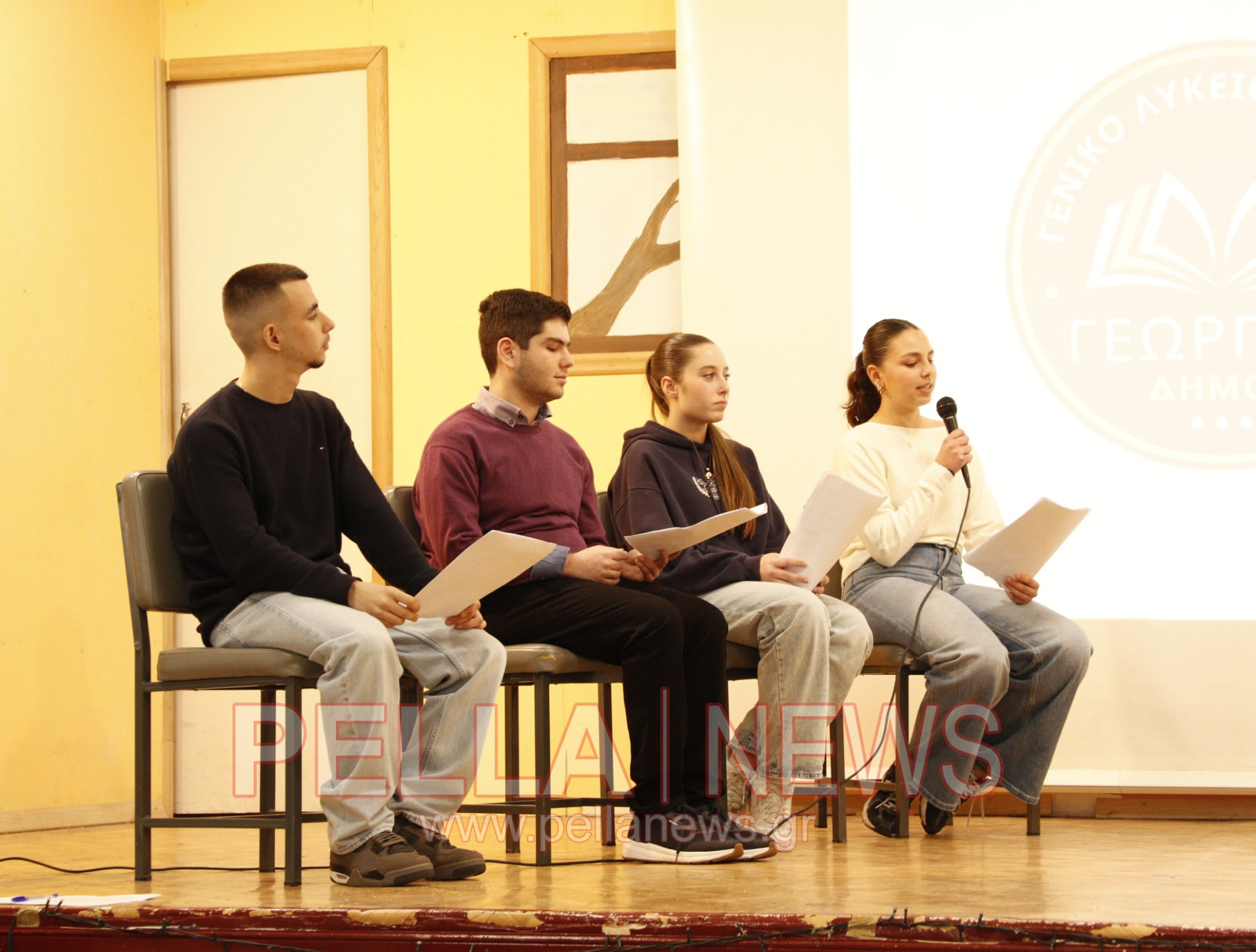 Το Λύκειο Σκύδρας τίμησε τον διακεκριμένο Ιωάννη Χατζηγεωργίου, Πρύτανη του ΕΜΠ (βίντεο/ φωτογραφίες)