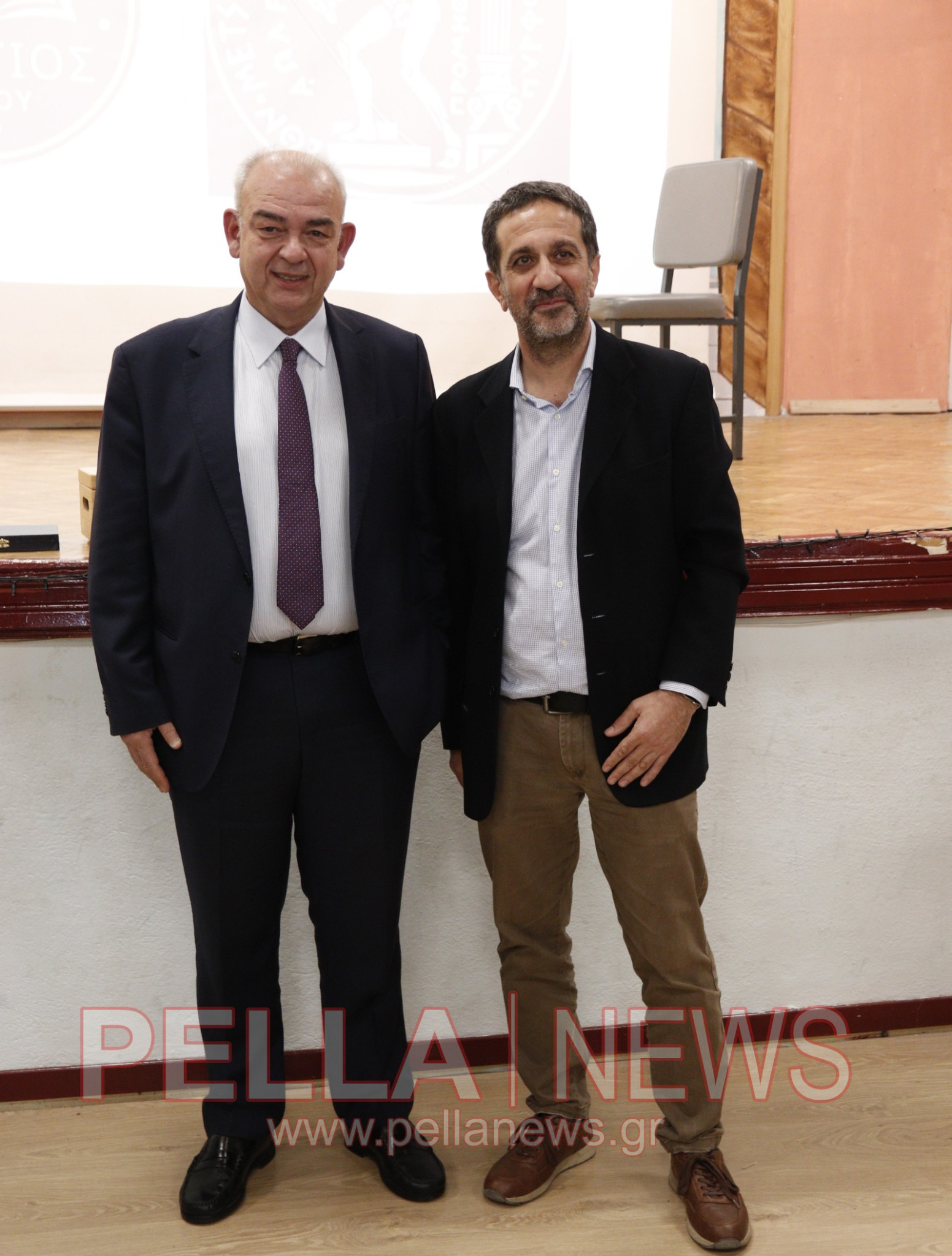 Το Λύκειο Σκύδρας τίμησε τον διακεκριμένο Ιωάννη Χατζηγεωργίου, Πρύτανη του ΕΜΠ (βίντεο/ φωτογραφίες)