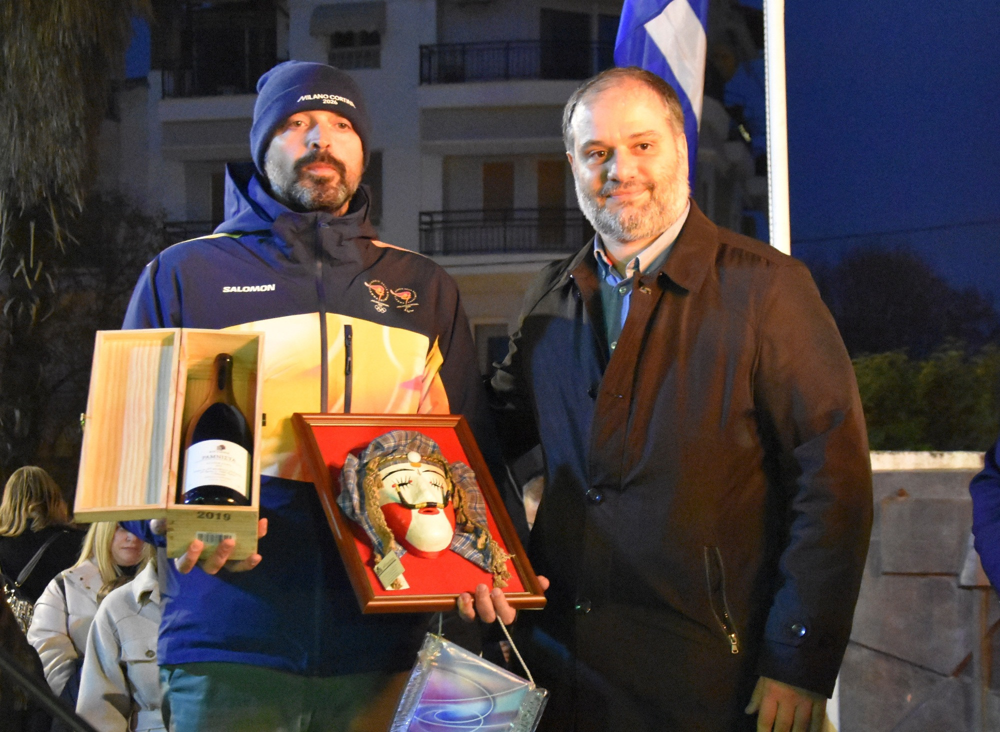 Με λαμπρότητα πραγματοποιήθηκε η έλευση της Ολυμπιακής Φλόγας στη Νάουσα