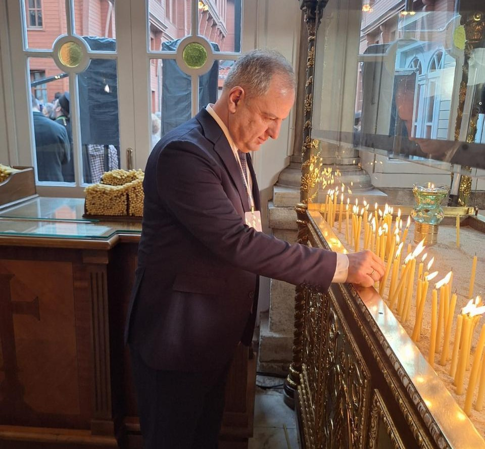 Στο Οικουμενικό Πατριαρχείο ο Διονύσης Σταμενίτης