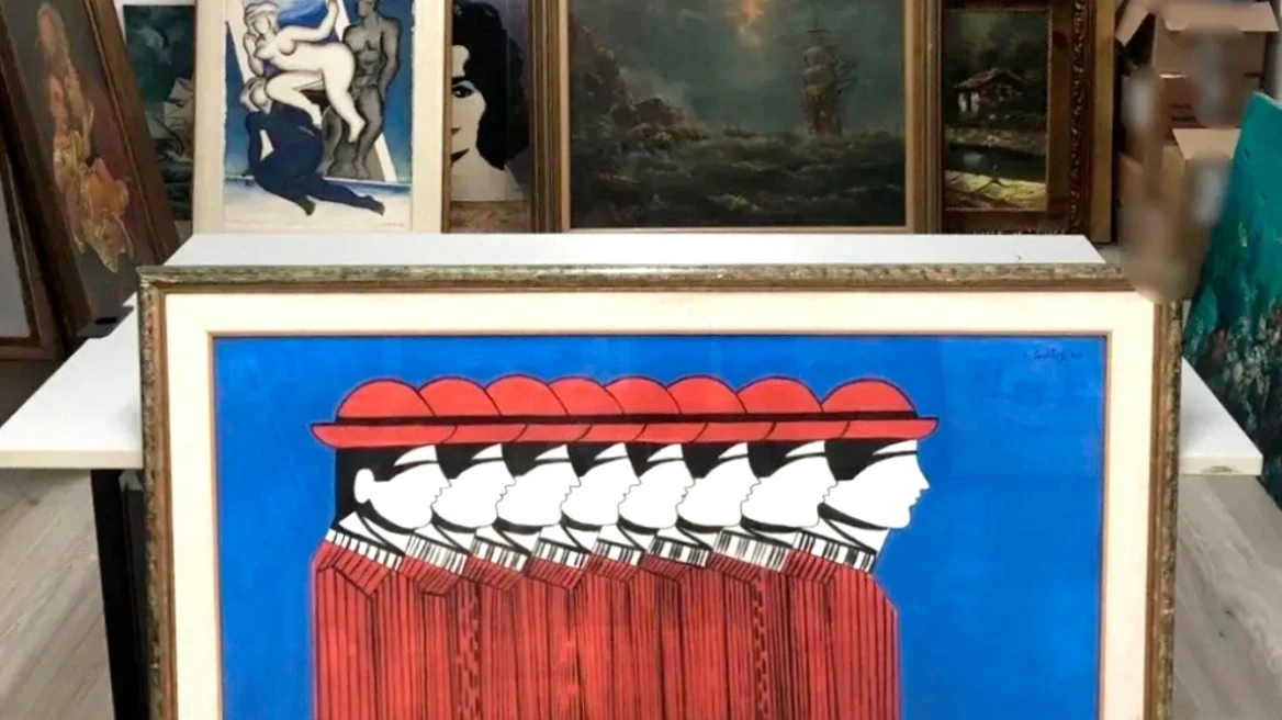 Δύο συλλήψεις στην Αττική για κατοχή πλαστών έργων τέχνης - Κατασχέθηκαν πάνω από 400 πίνακες