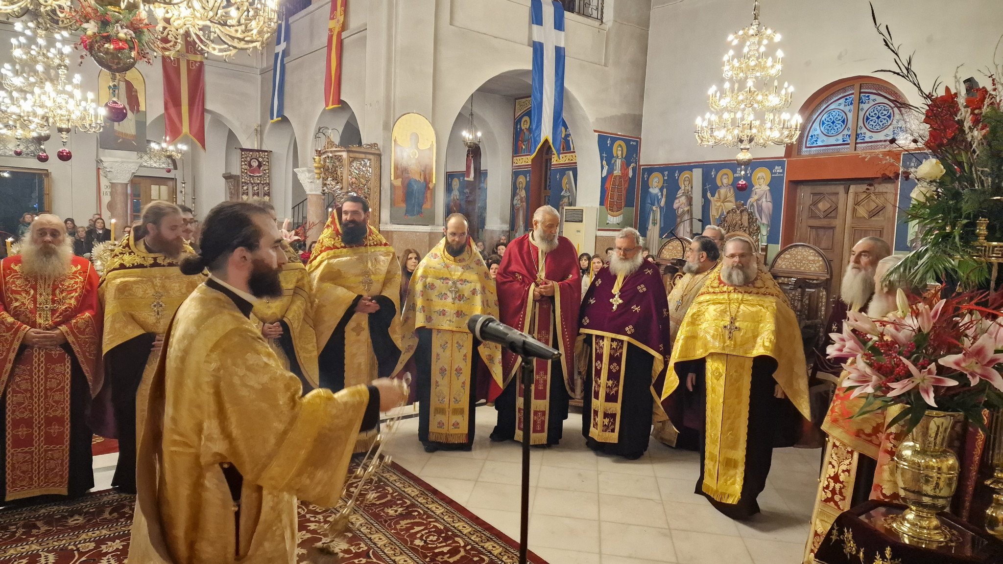 Λαμπρός εορτασμός στον του Αγίου Στεφάνου στη Σκύδρα