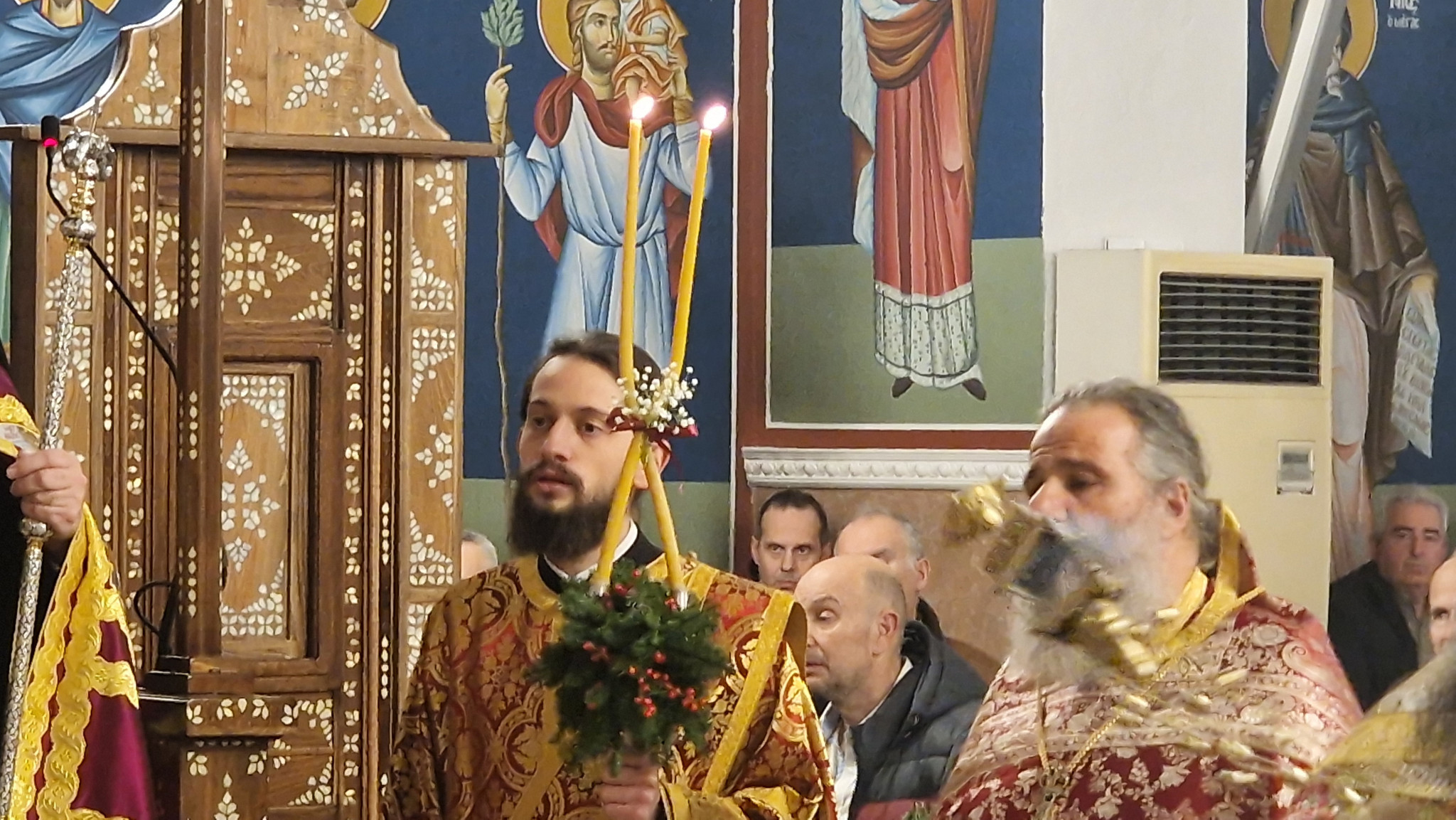 Λαμπρός εορτασμός στον του Αγίου Στεφάνου στη Σκύδρα