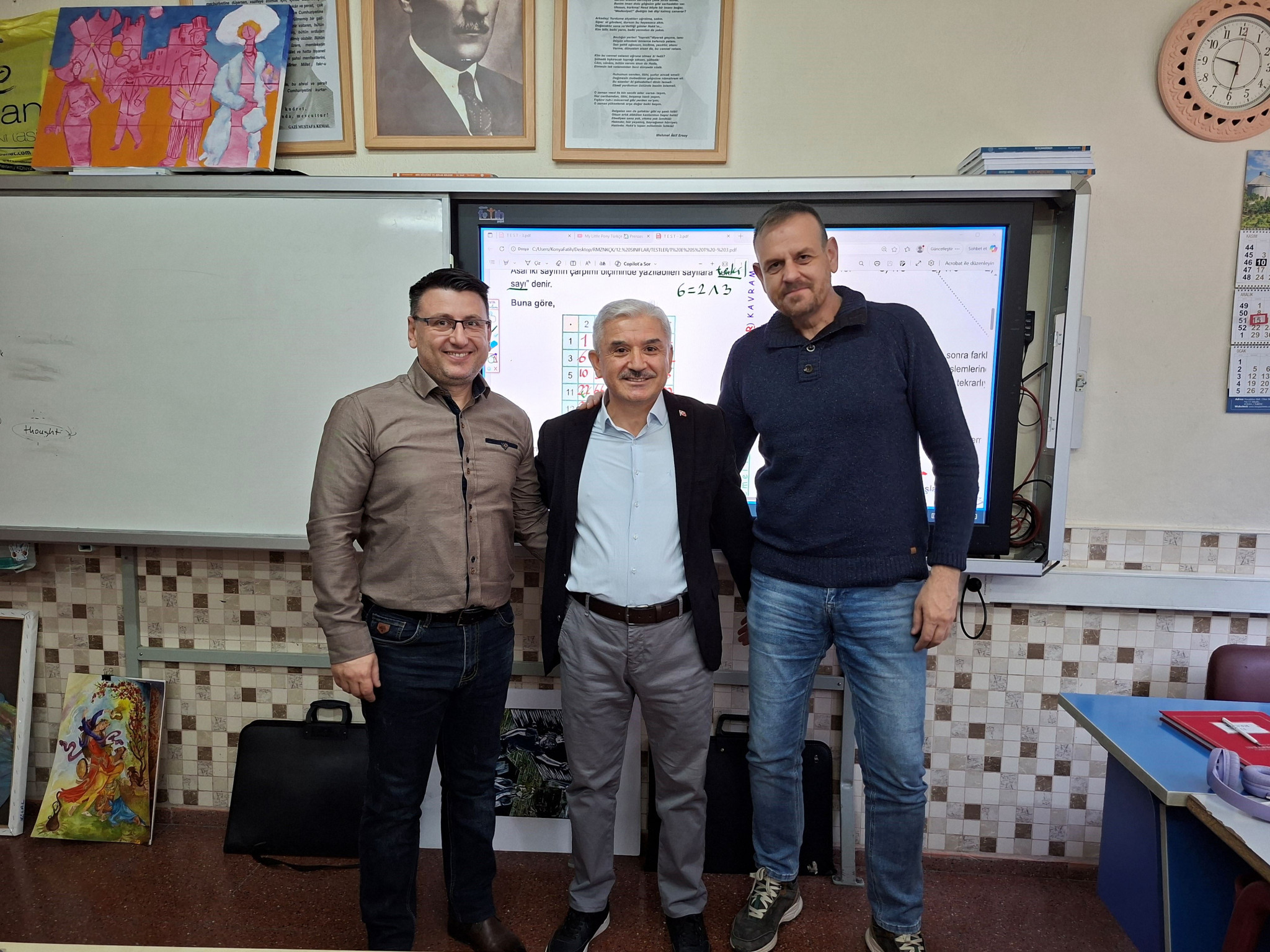 Γενικό Λύκειο Αξού Πέλλας- Erasmus'+ παρακολούθηση Εργασίας στο Ικόνιο της Τουρκίας