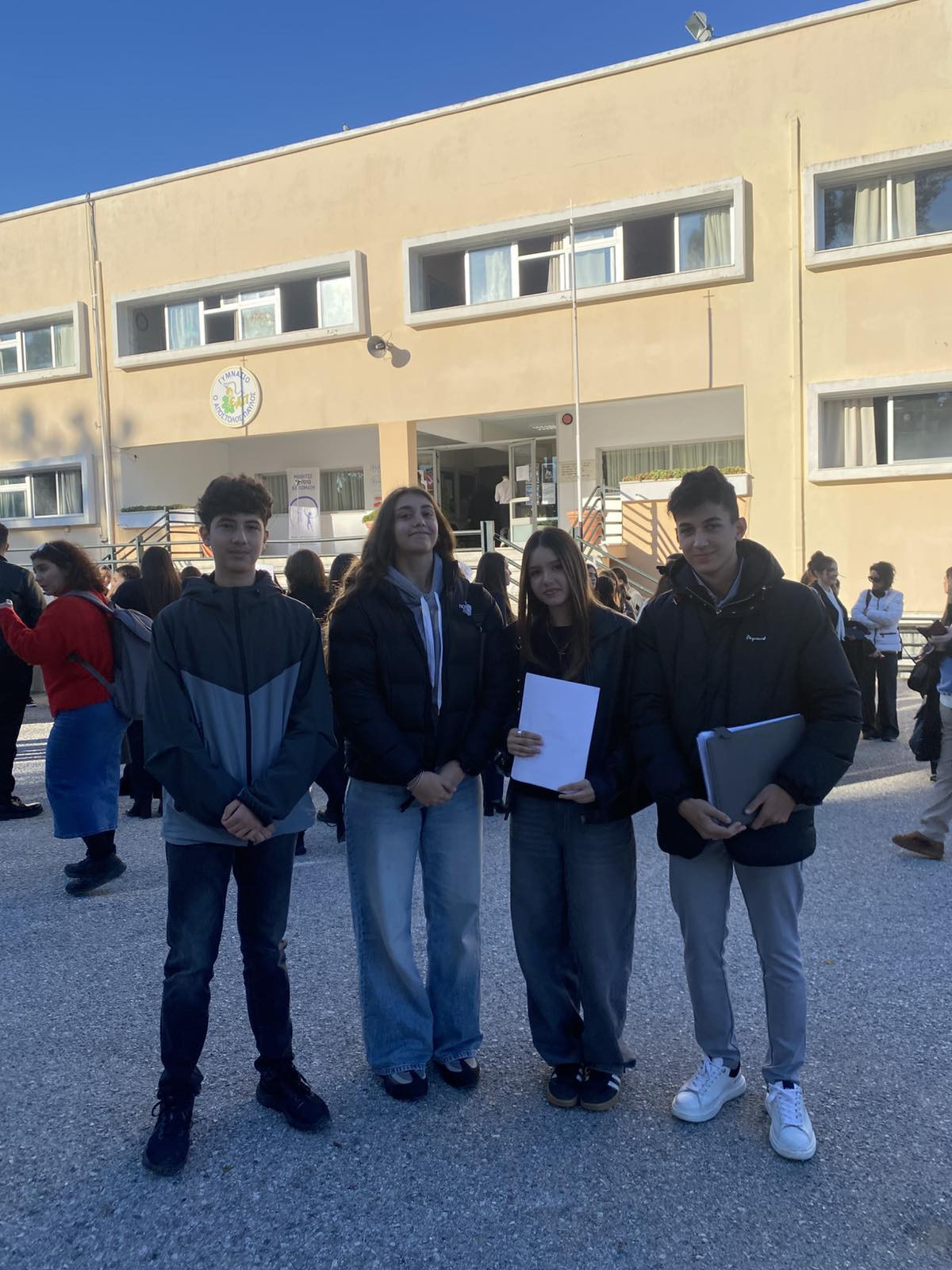Μαθητές του 4ου Γυμνασίου Γιαννιτσών σε... Ρόλο Διπλωμάτη!