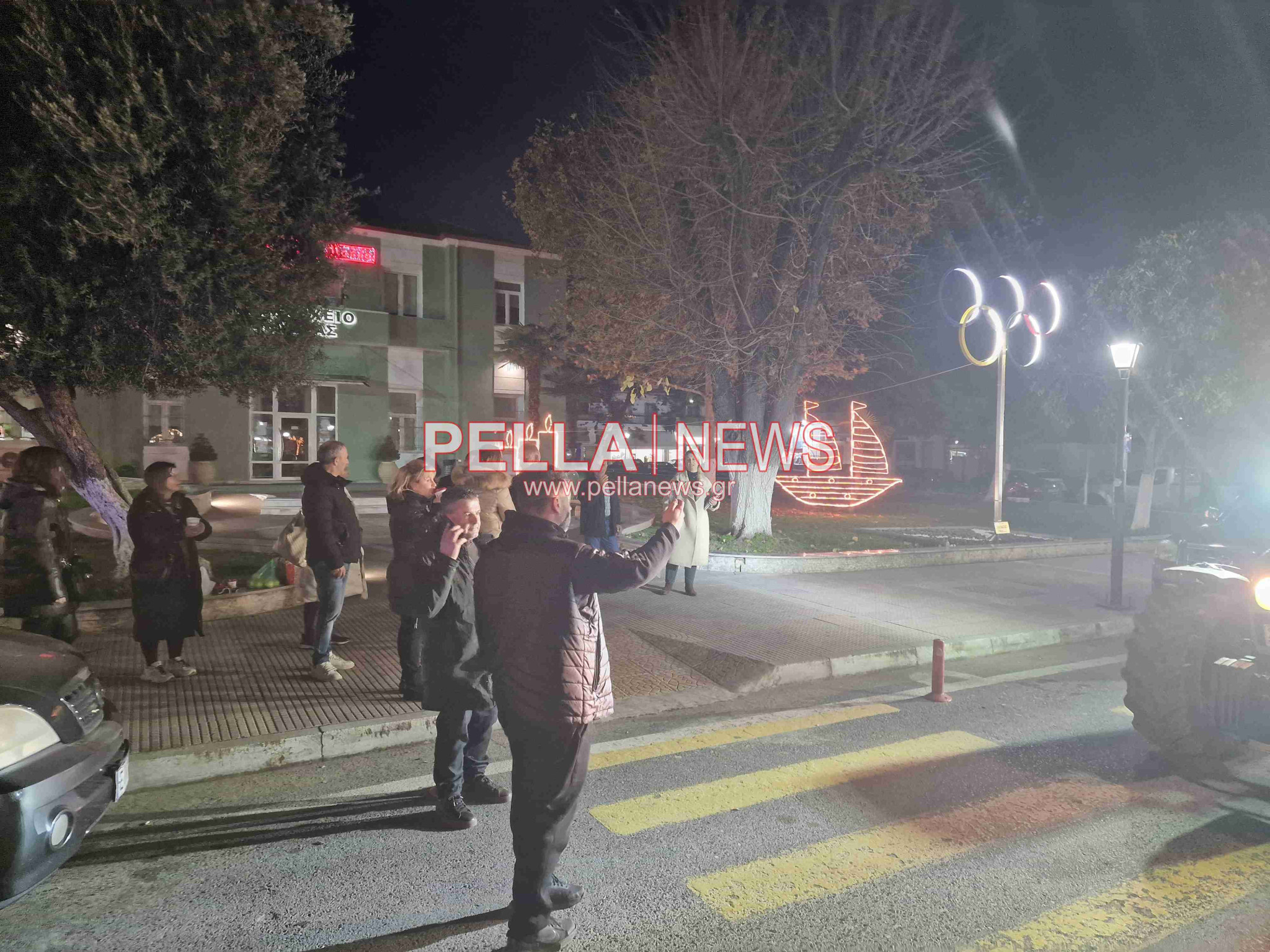 "Εορταστική" κινητοποίηση του Αγροτικού Συλλόγου Σκύδρας στο κέντρο της πόλης!