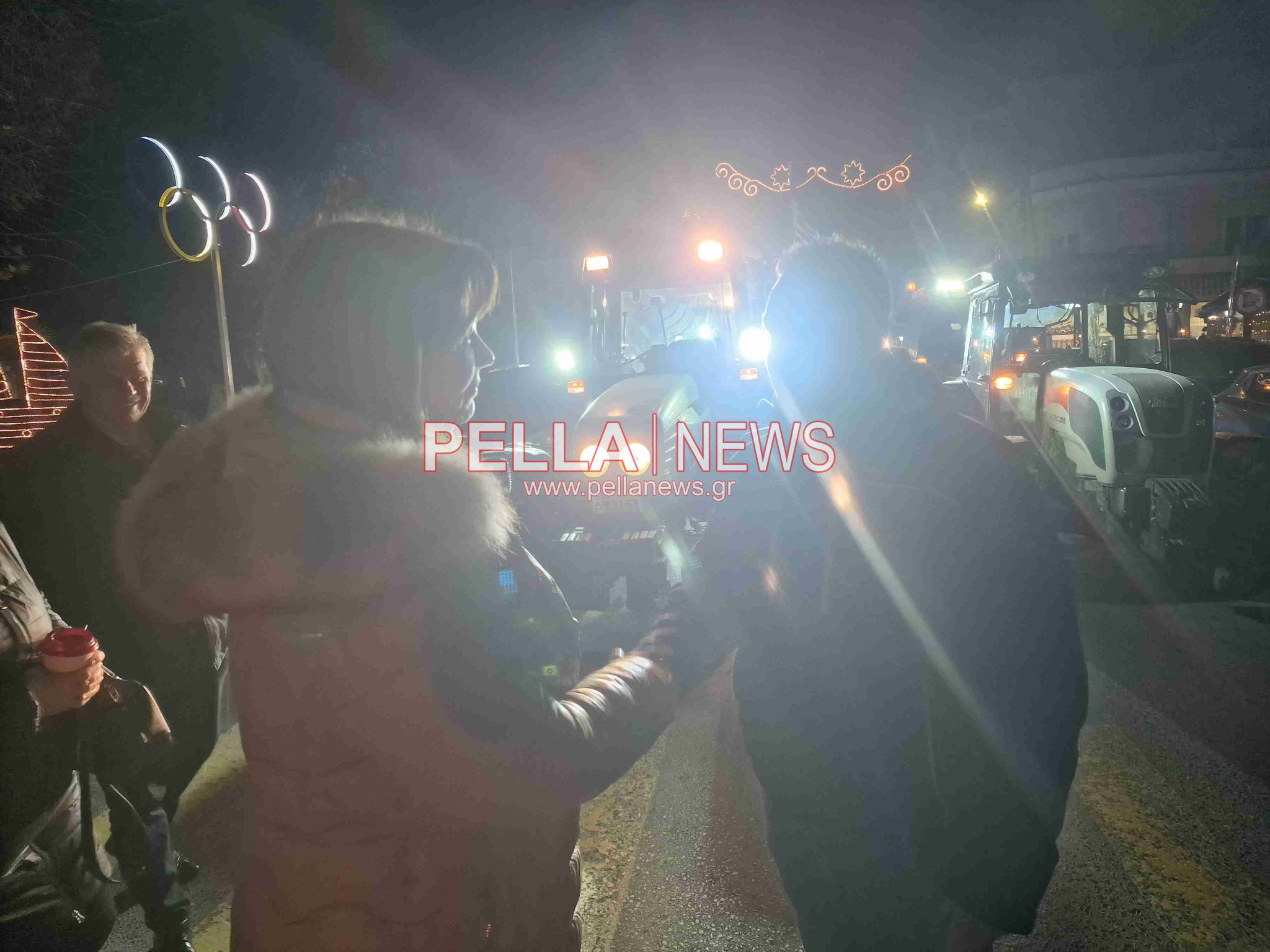 "Εορταστική" κινητοποίηση του Αγροτικού Συλλόγου Σκύδρας στο κέντρο της πόλης!