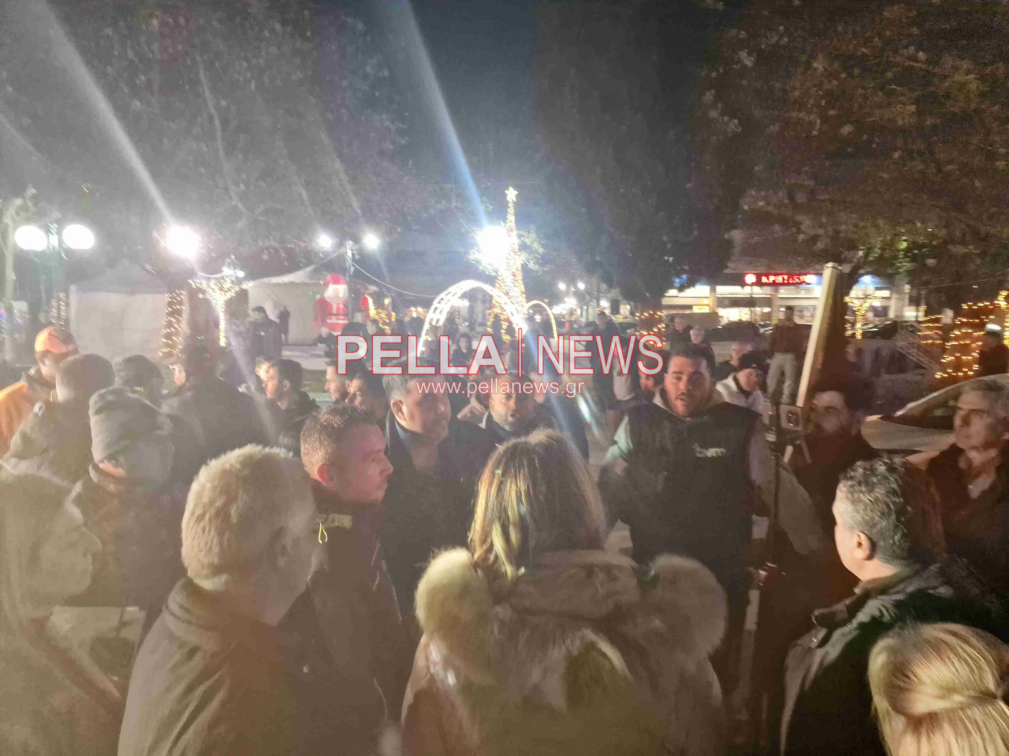 "Εορταστική" κινητοποίηση του Αγροτικού Συλλόγου Σκύδρας στο κέντρο της πόλης!