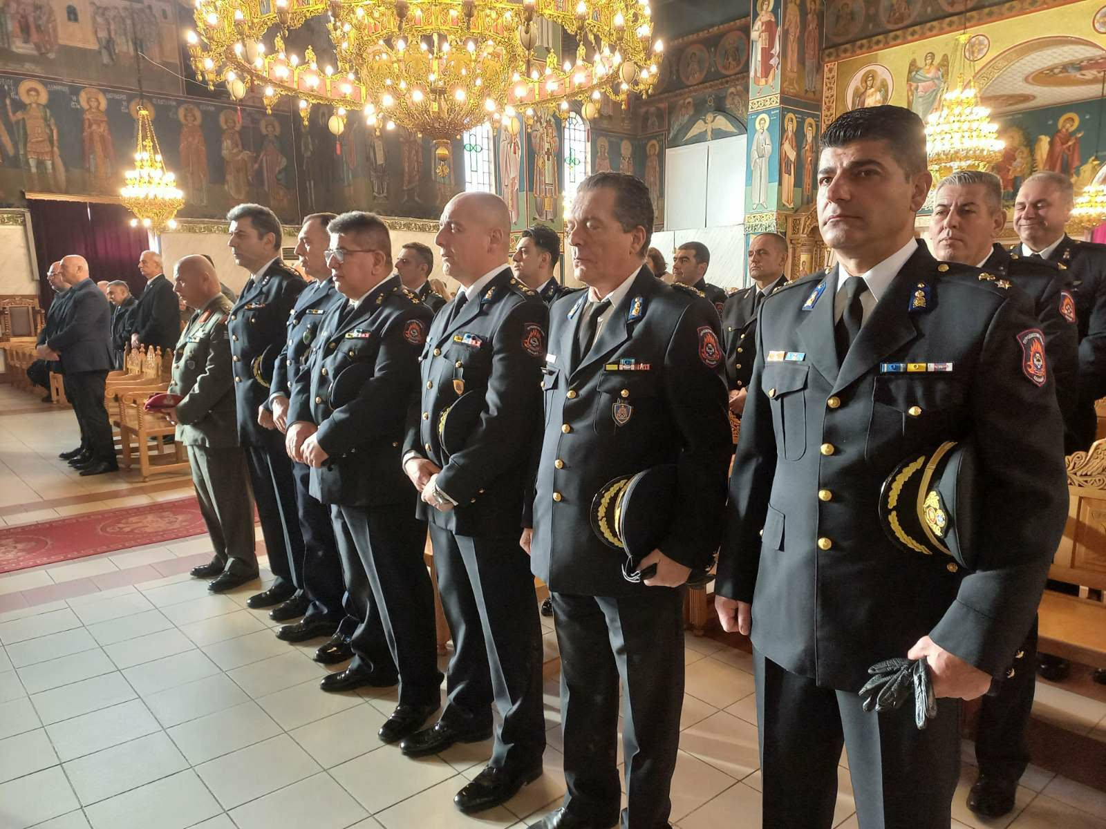 Ο Αντιδήμαρχος Θεμιστοκλής Κοσμίδης στις εορταστικές εκδηλώσεις για τους Προστάτες των Πυροσβεστικών Υπηρεσιών Κιλκίς