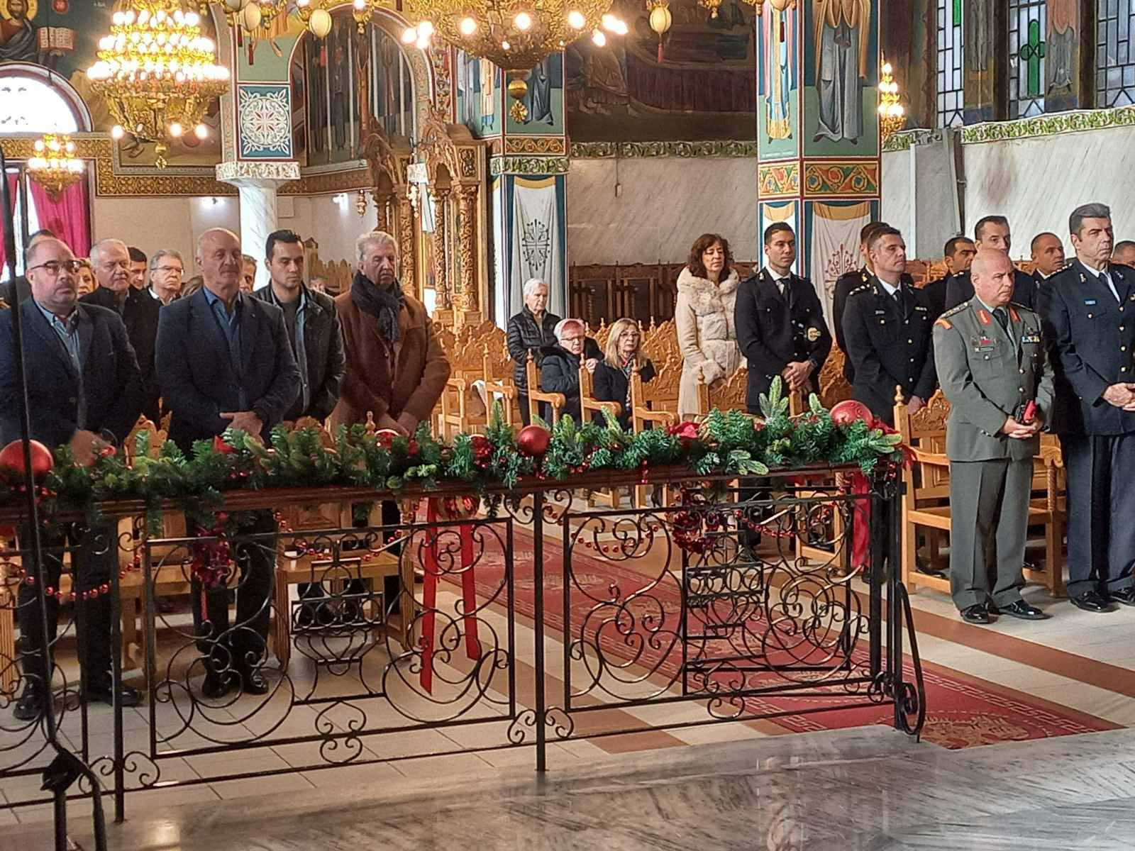 Ο Αντιδήμαρχος Θεμιστοκλής Κοσμίδης στις εορταστικές εκδηλώσεις για τους Προστάτες των Πυροσβεστικών Υπηρεσιών Κιλκίς