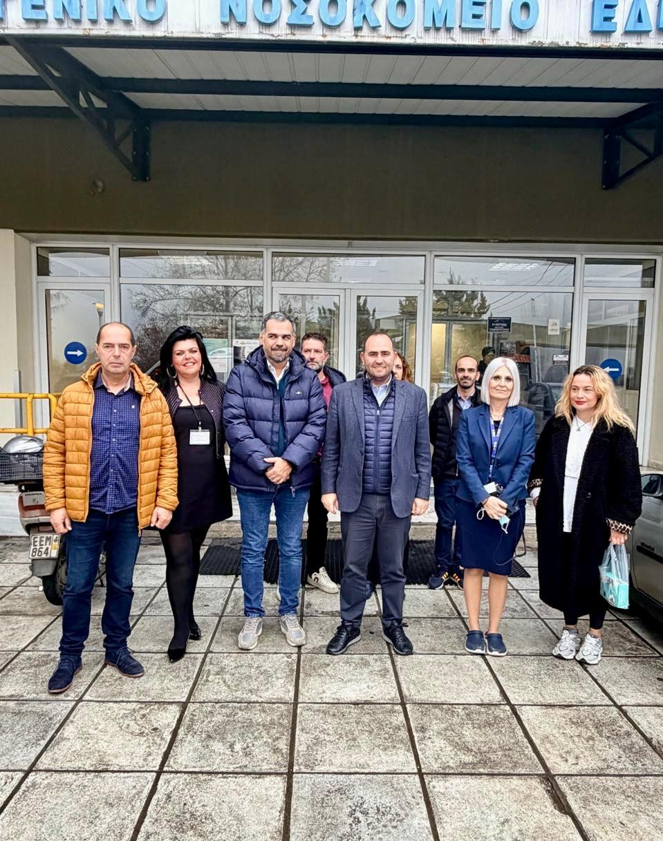 Επισκέψεις Λάκη Βασιλειάδη σε δομές και υπηρεσίες της Έδεσσας