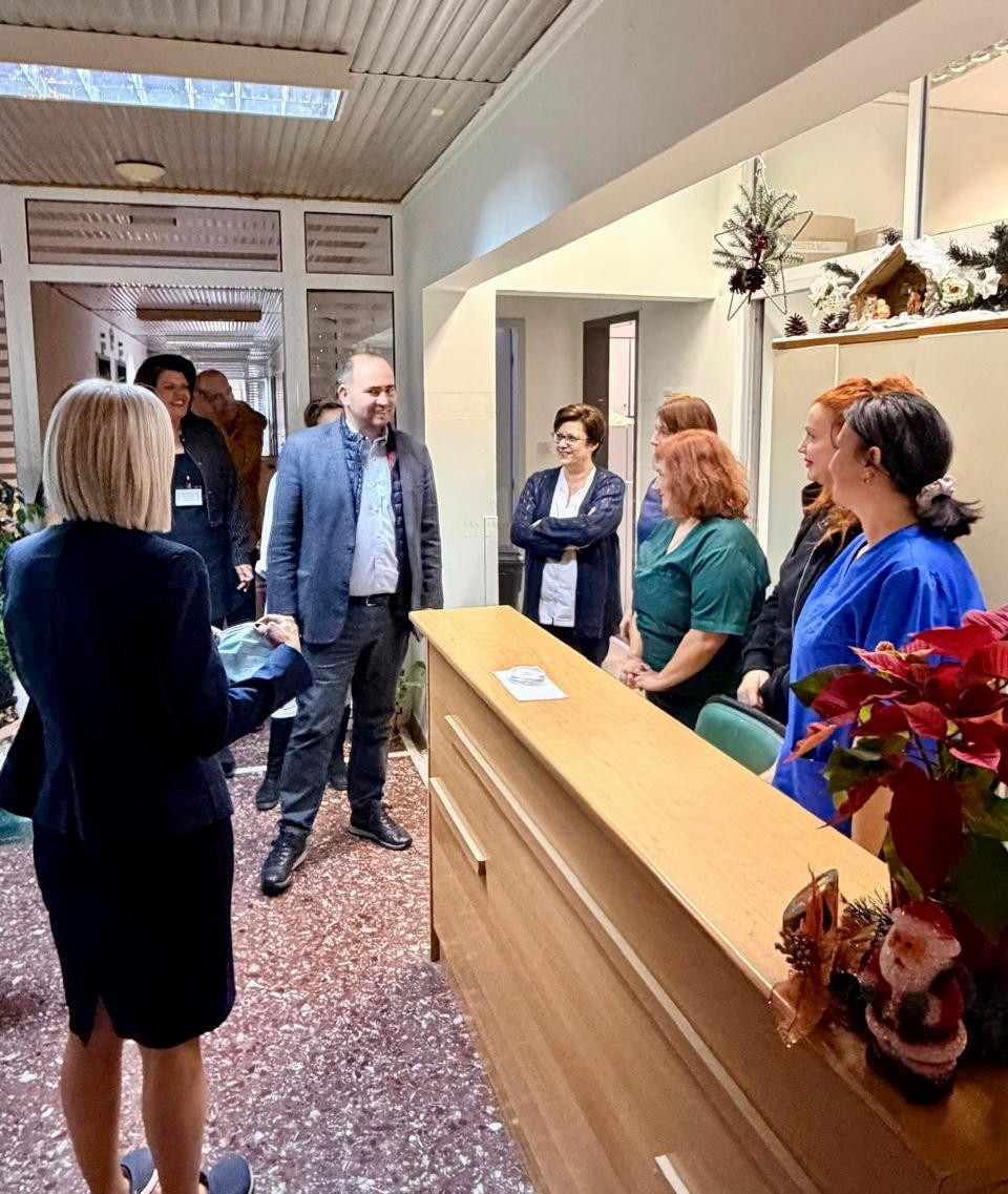 Επισκέψεις Λάκη Βασιλειάδη σε δομές και υπηρεσίες της Έδεσσας