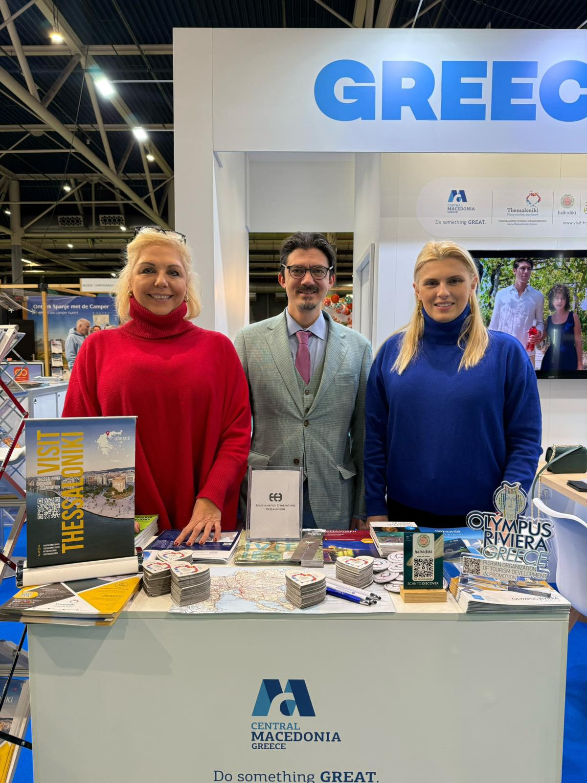 Στρατηγική στόχευση του Τουριστικού Οργανισμού της Πιερίας (Π.Ο.Τ.Α.Π.) στις Κάτω Χώρες. Δυναμική παρουσία στη διεθνή τουριστική έκθεση «Vakantiebeurs» στην Ουτρέχτη