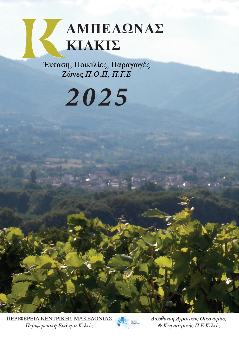 Αυξάνεται η δυναμική του Αμπελώνα του Κιλκίς - Έκδοση της ΔΑΟΚ Π.Ε. Κιλκίς για τα "χαρακτηριστικά" , την πορεία και τη θετική προοπτική της αμπελοκαλλιέργειας