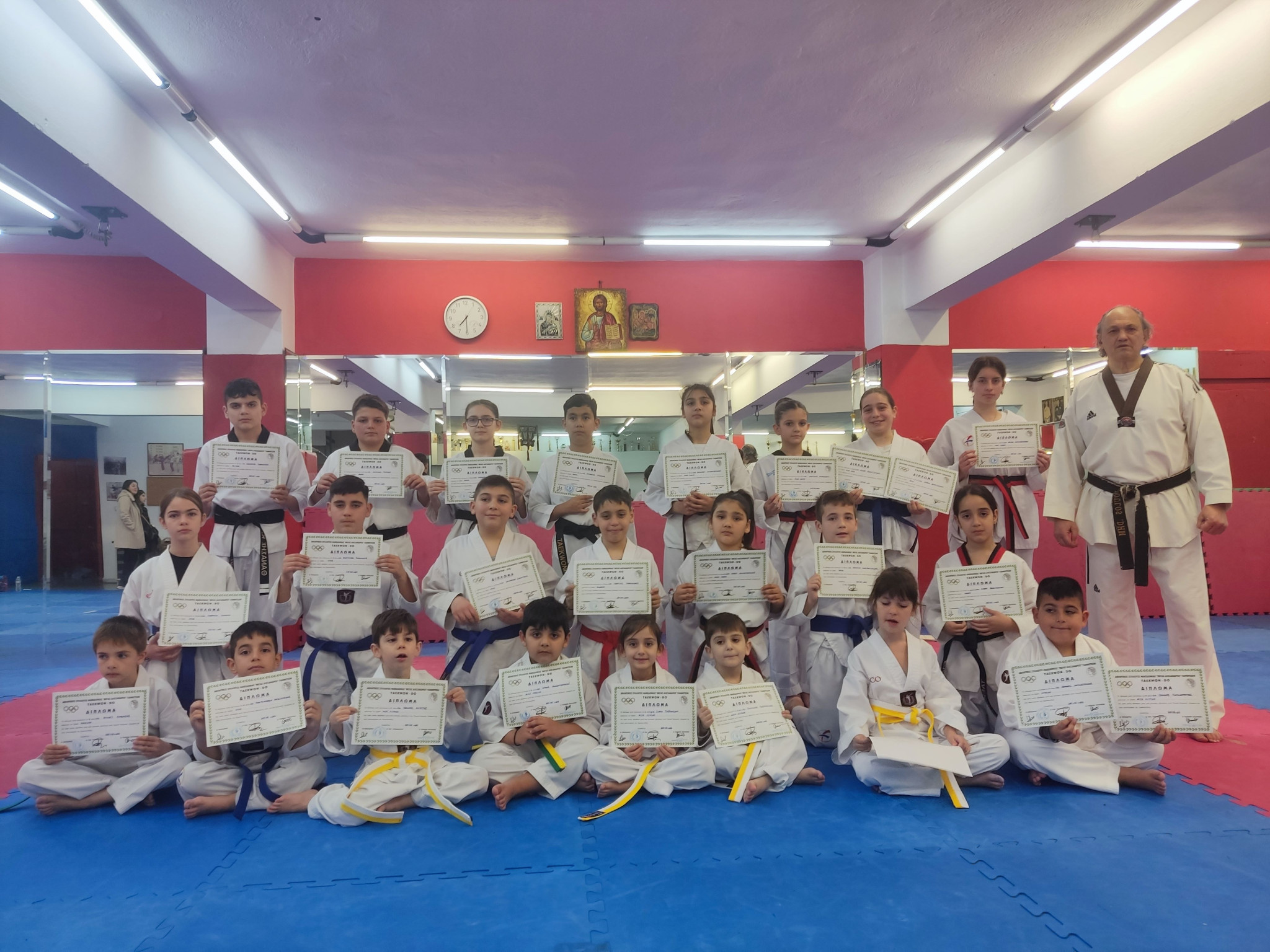 ¨Μέγας Αλέξανδρος¨ Γιαννιτσών -Με επιτυχία πραγματοποιήθηκαν οι εξετάσεις TaeKwon Do