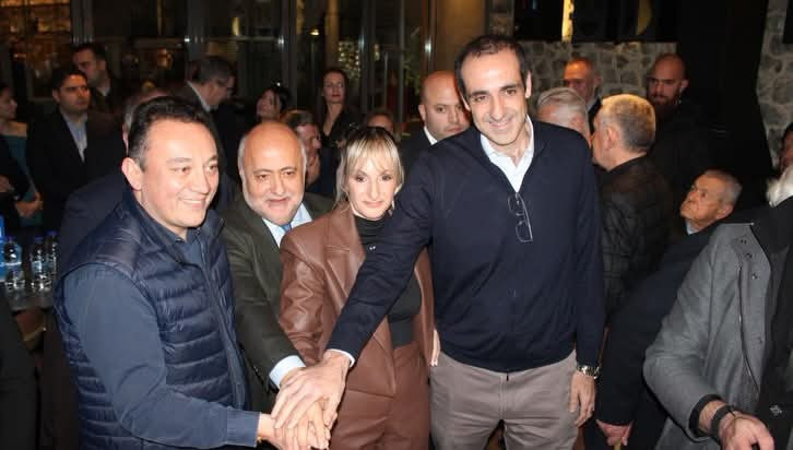 Παρουσία με πολιτικό συμβολισμό από τον Γρηγόρη Δημητριάδη στην κοπή πίτας της ΔΕΕΠ Αρκαδίας