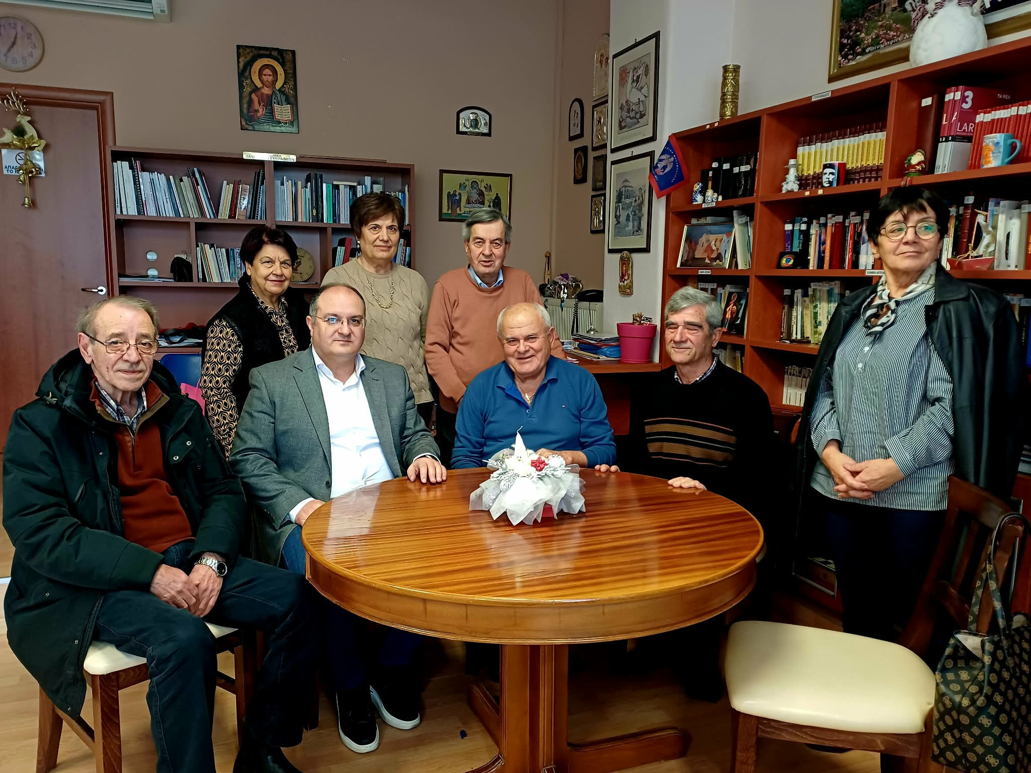 Δήμος Κιλκίς- Στην πίτα του Συλλόγου Συνταξιούχων Πολιτικών Δημοσίων Υπαλλήλων﻿ ο Δήμαρχος Κιλκίς