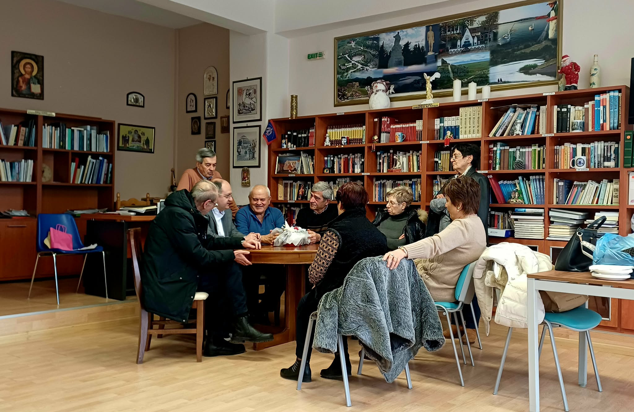 Δήμος Κιλκίς- Στην πίτα του Συλλόγου Συνταξιούχων Πολιτικών Δημοσίων Υπαλλήλων﻿ ο Δήμαρχος Κιλκίς