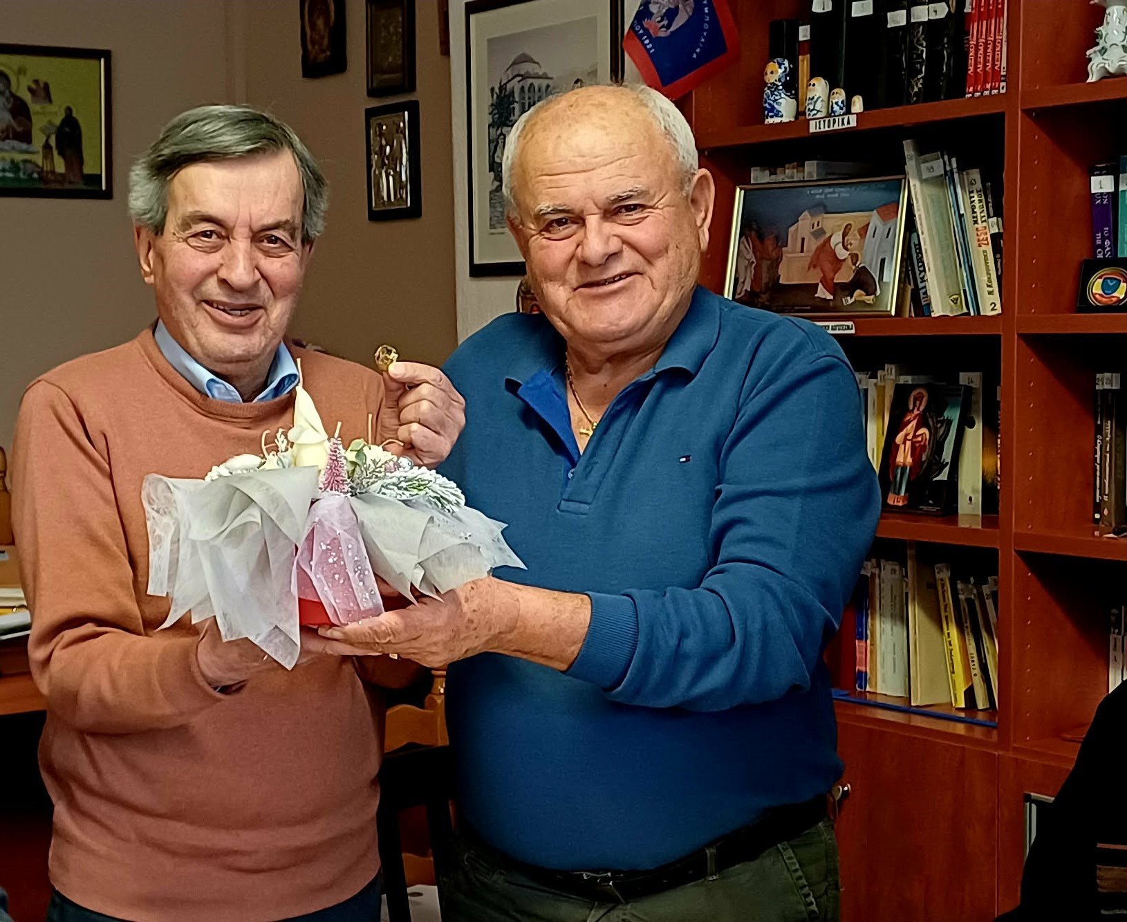 Δήμος Κιλκίς- Στην πίτα του Συλλόγου Συνταξιούχων Πολιτικών Δημοσίων Υπαλλήλων﻿ ο Δήμαρχος Κιλκίς