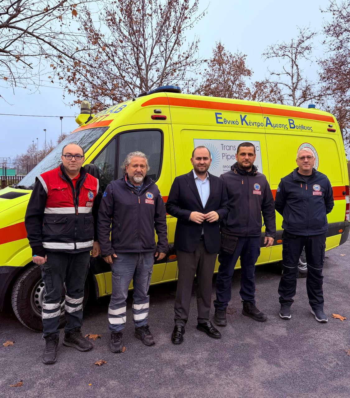 Επισκέψεις Λάκη Βασιλειάδη σε Νοσοκομείο Γιαννιτσών και ΕΚΑΒ: Συνεχίζονται αμείωτα τα έργα, σημαντική η αναβάθμιση που γίνεται