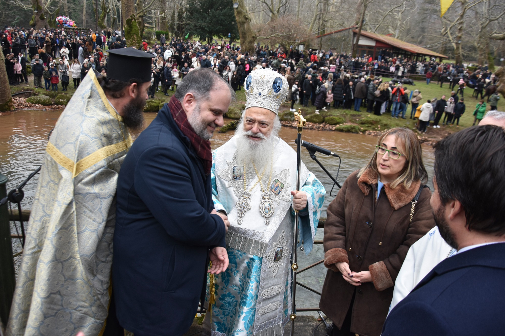 Με λαμπρότητα ο εορτασμός των Θεοφανίων στη Νάουσα και σε ολόκληρο τον Δήμο