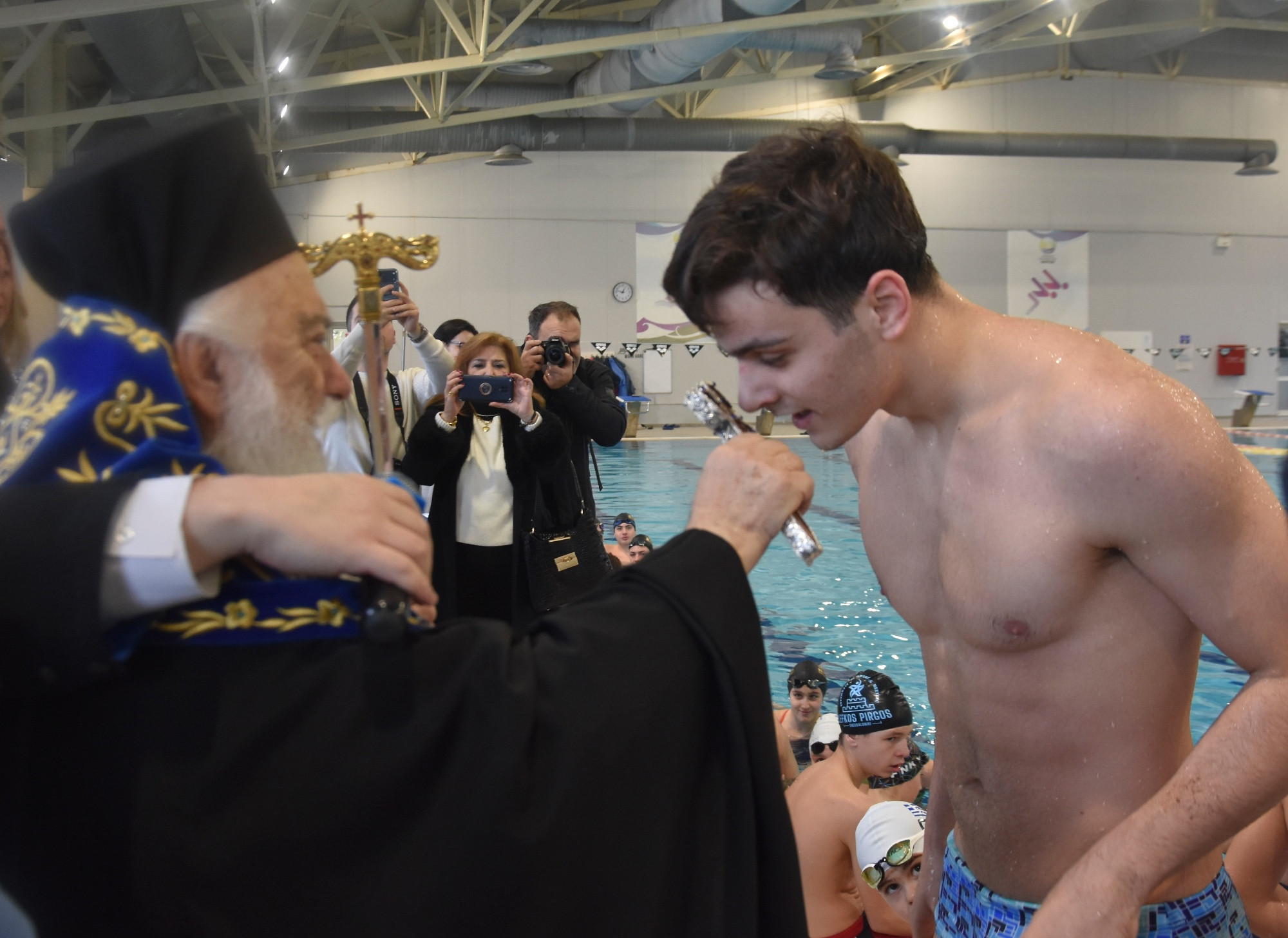 Με λαμπρότητα ο εορτασμός των Θεοφανίων στη Νάουσα και σε ολόκληρο τον Δήμο