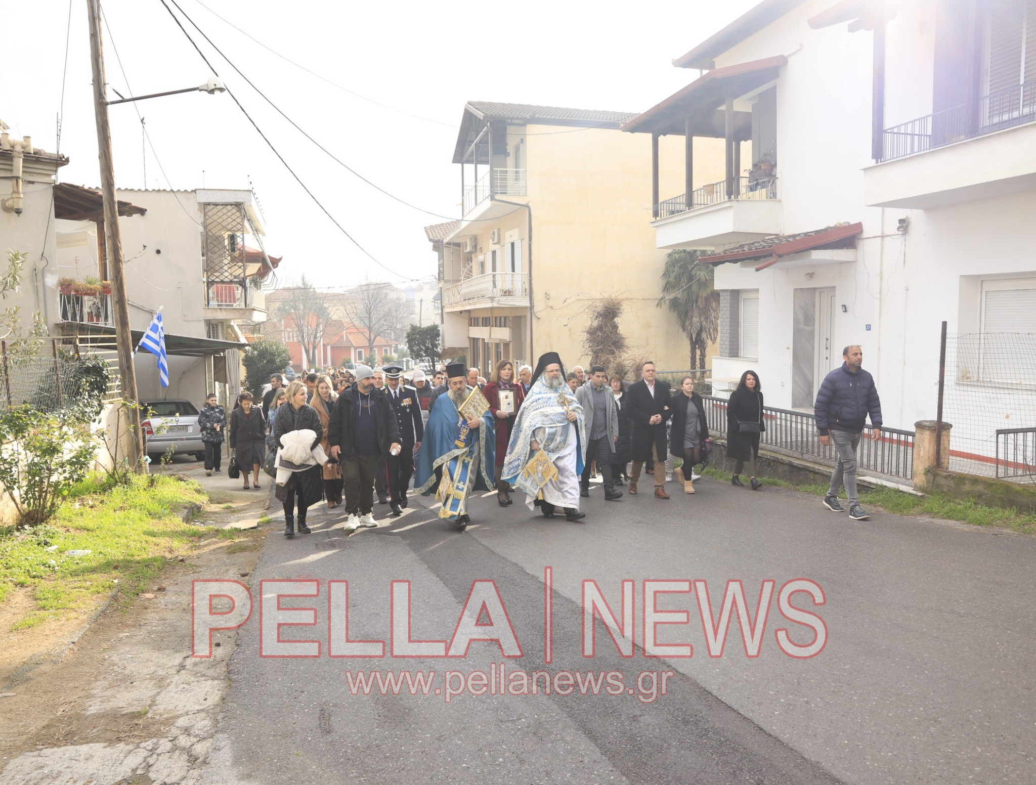 Με λαμπρότητα ο Αγιασμός των Υδάτων στη Σκύδρα