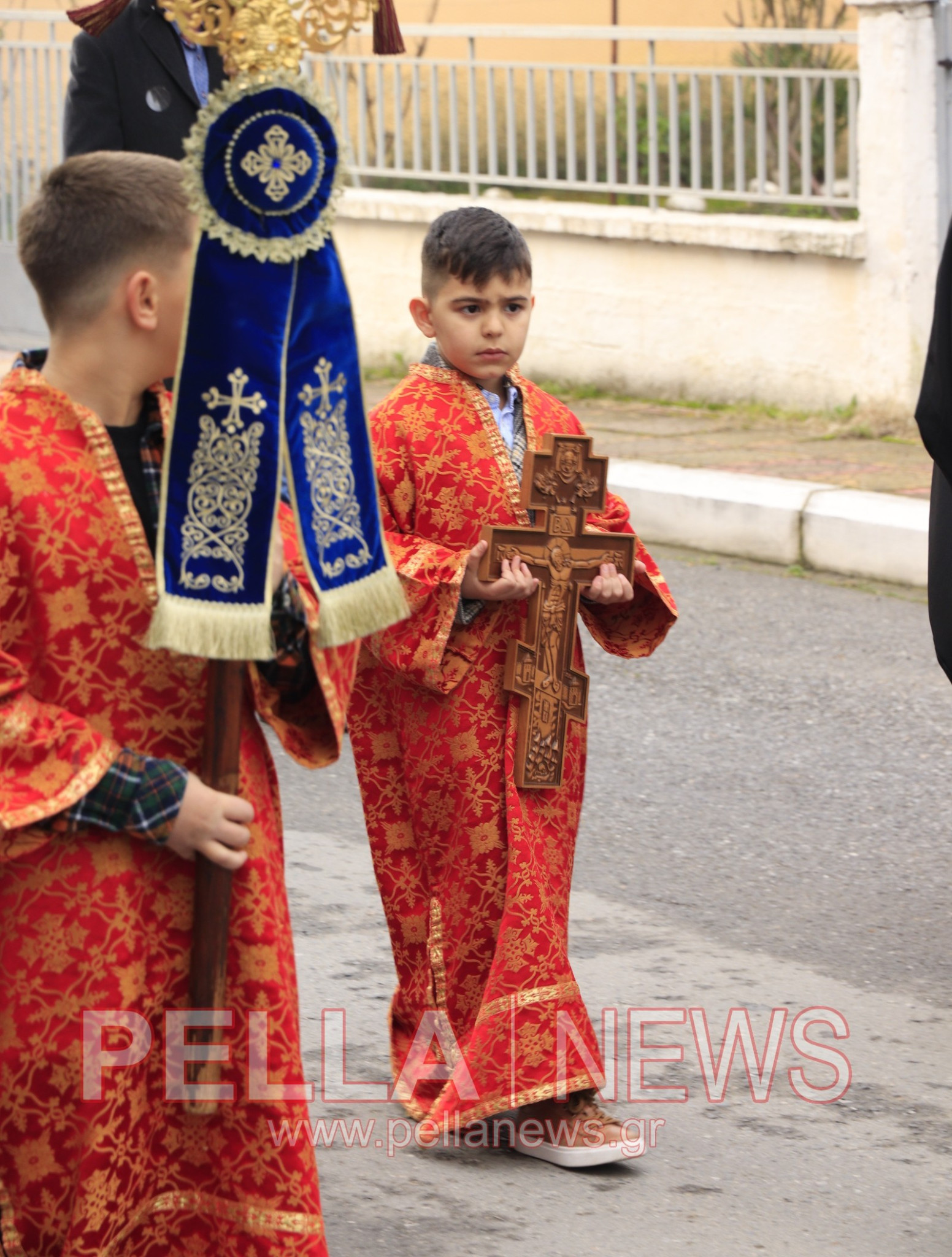 Με λαμπρότητα ο Αγιασμός των Υδάτων στη Σκύδρα