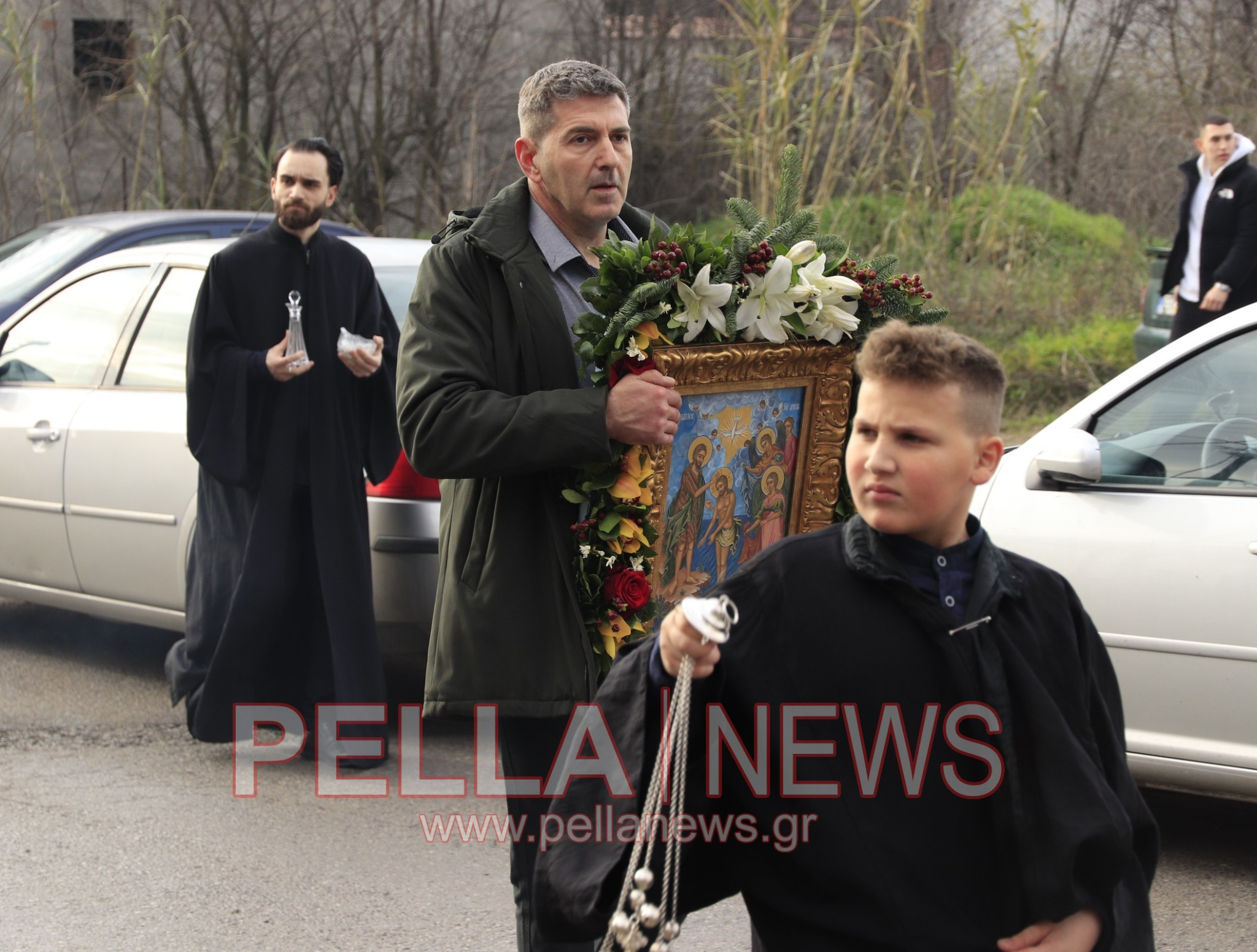 Με λαμπρότητα ο Αγιασμός των Υδάτων στη Σκύδρα
