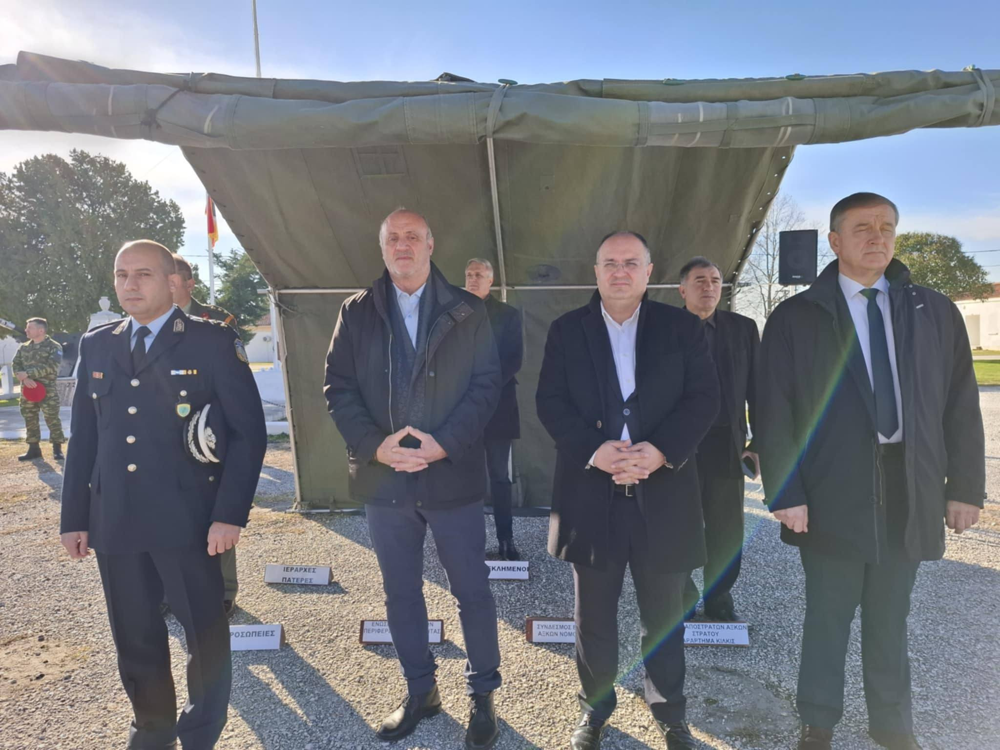 Στην τελετή αποφοίτησης του Σχολείου Νεοσυλλέκτων 2025 της ΣΤ' ΕΣΣΟ  ﻿ο Δήμαρχος Κιλκίς