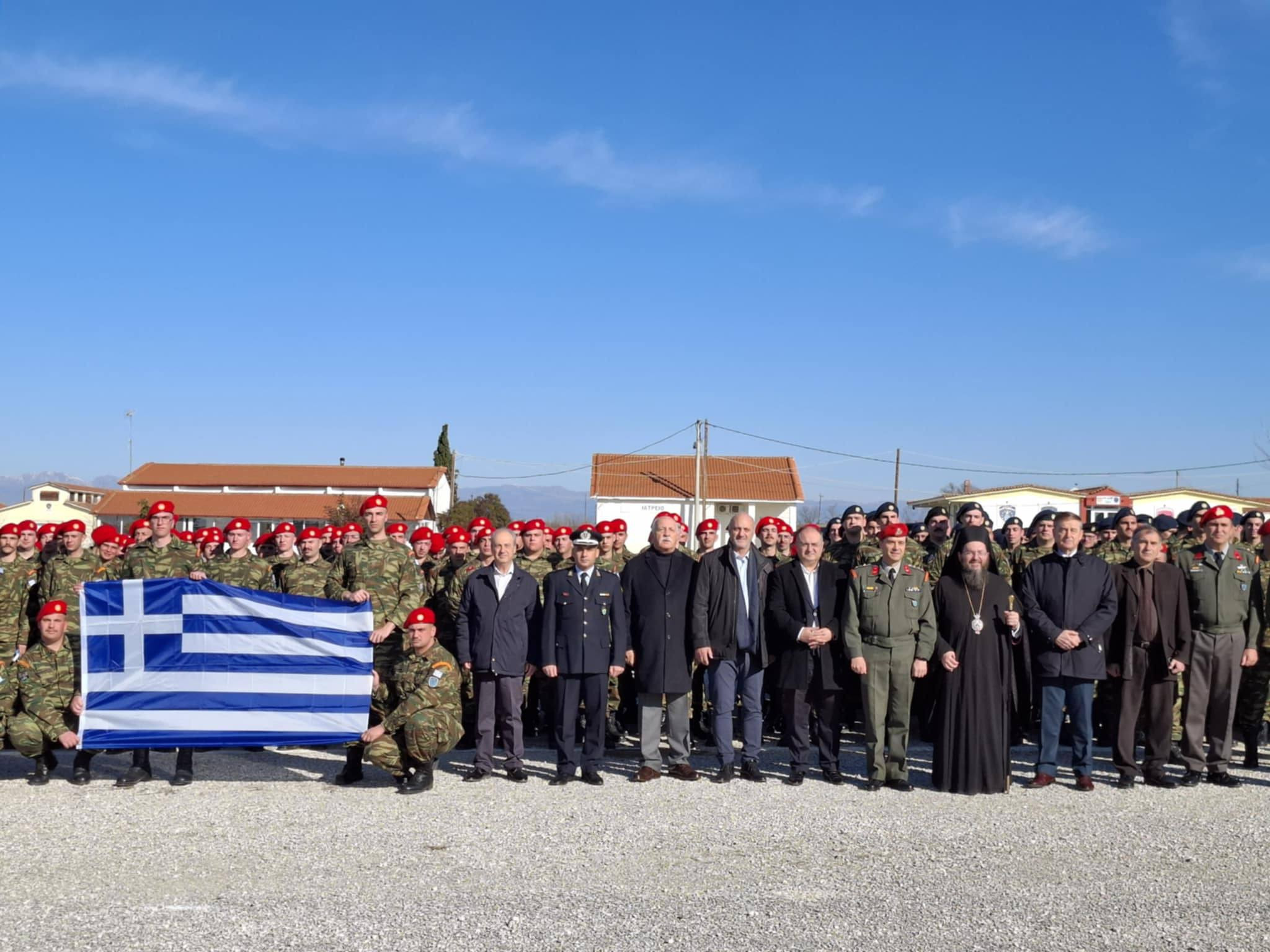 Στην τελετή αποφοίτησης του Σχολείου Νεοσυλλέκτων 2025 της ΣΤ' ΕΣΣΟ  ﻿ο Δήμαρχος Κιλκίς