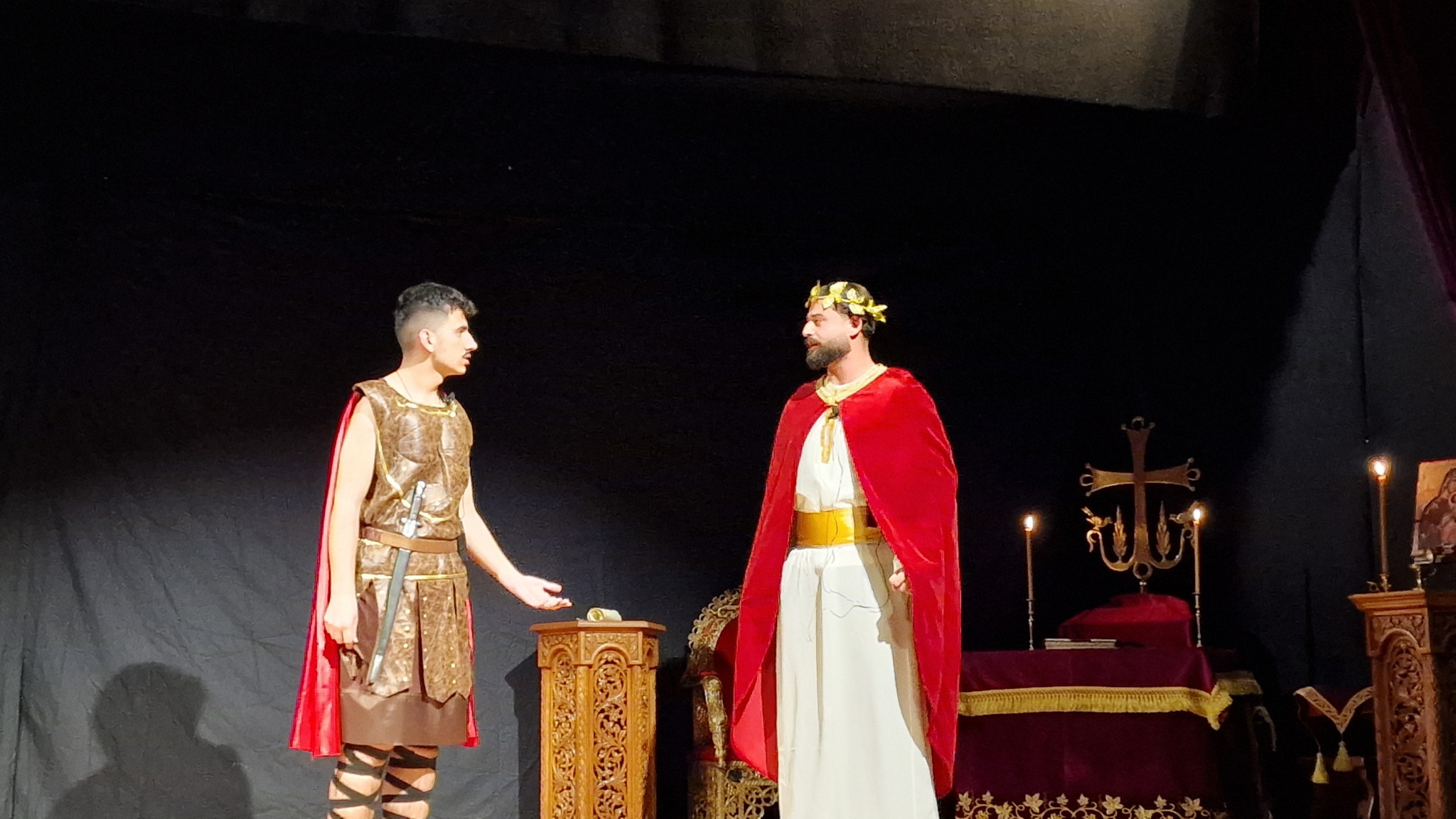 Οι τρεις ιεράρχες και οι μητέρες τους: Μια υπέροχη παράσταση απο την Θεατρική ομάδα του ΙΝ Αγίου Ιγνατίου Ριζοχωρίου