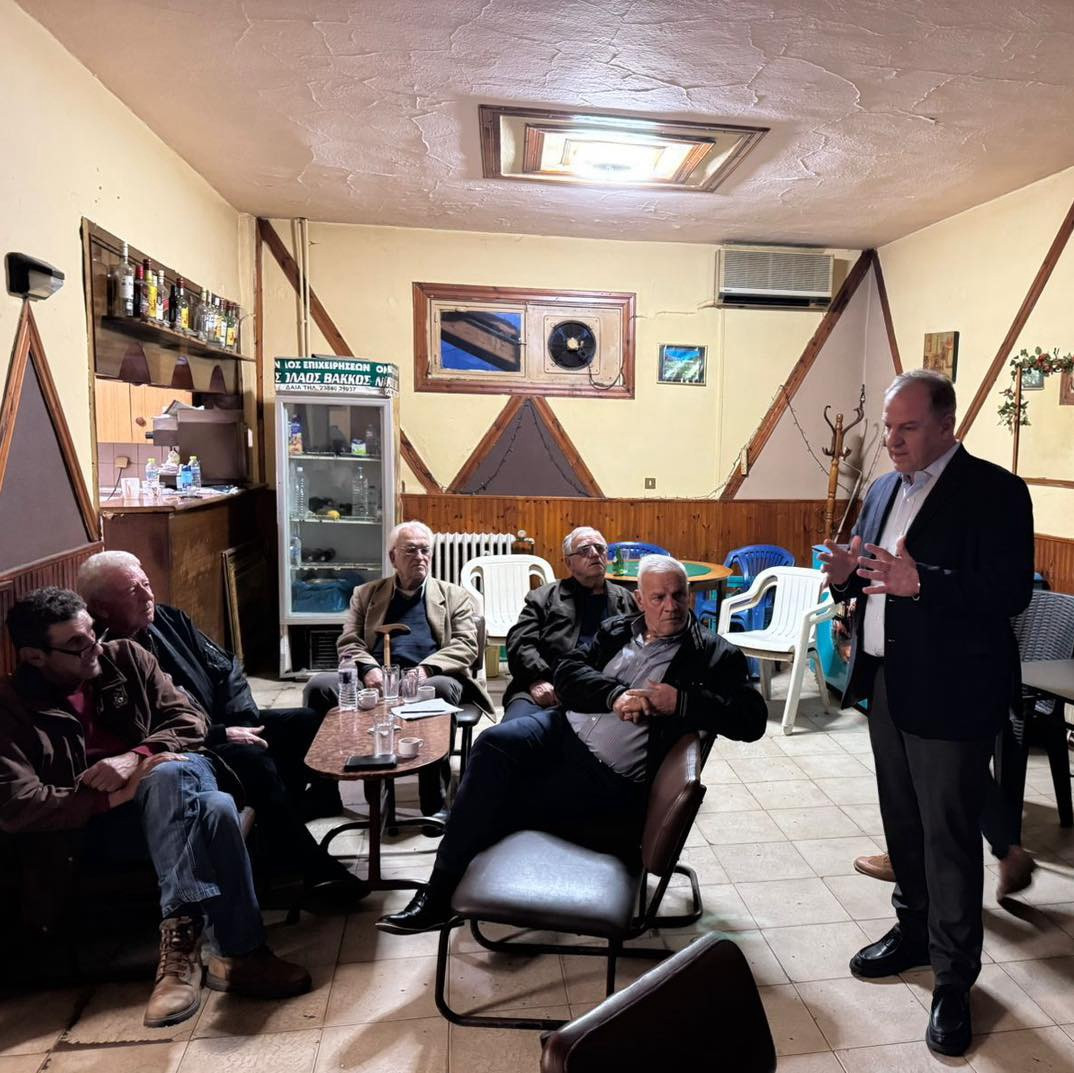 Συναντήσεις Διονύση Σταμενίτη με παραγωγούς σε Έδεσσα και Αλμωπία