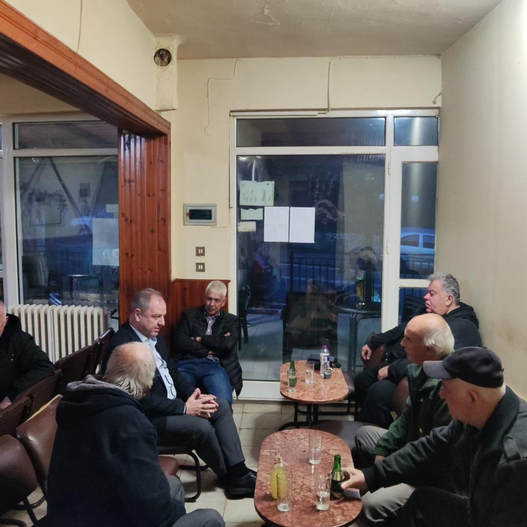 Συναντήσεις Διονύση Σταμενίτη με παραγωγούς σε Έδεσσα και Αλμωπία