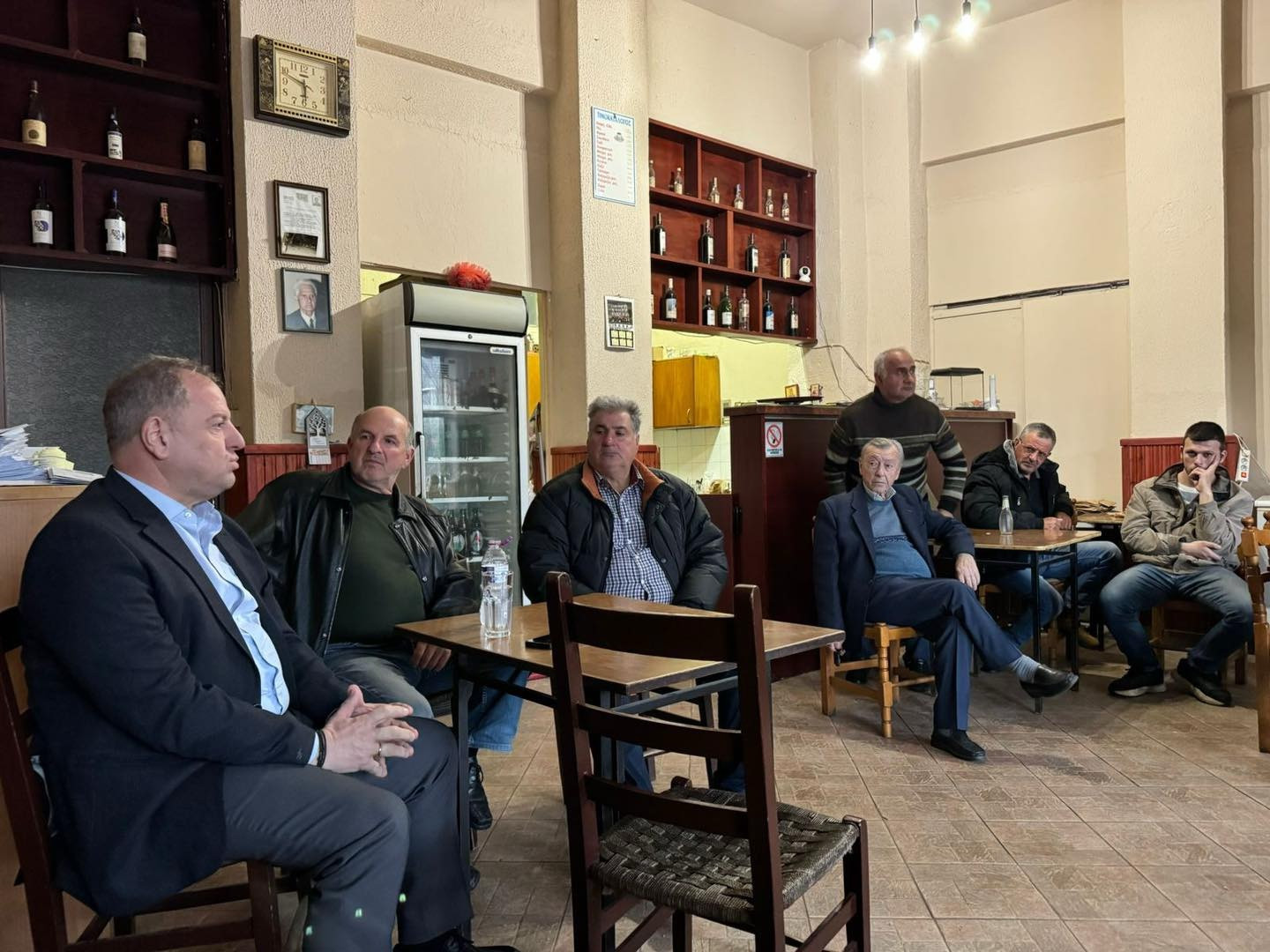 Συναντήσεις Διονύση Σταμενίτη με παραγωγούς σε Έδεσσα και Αλμωπία