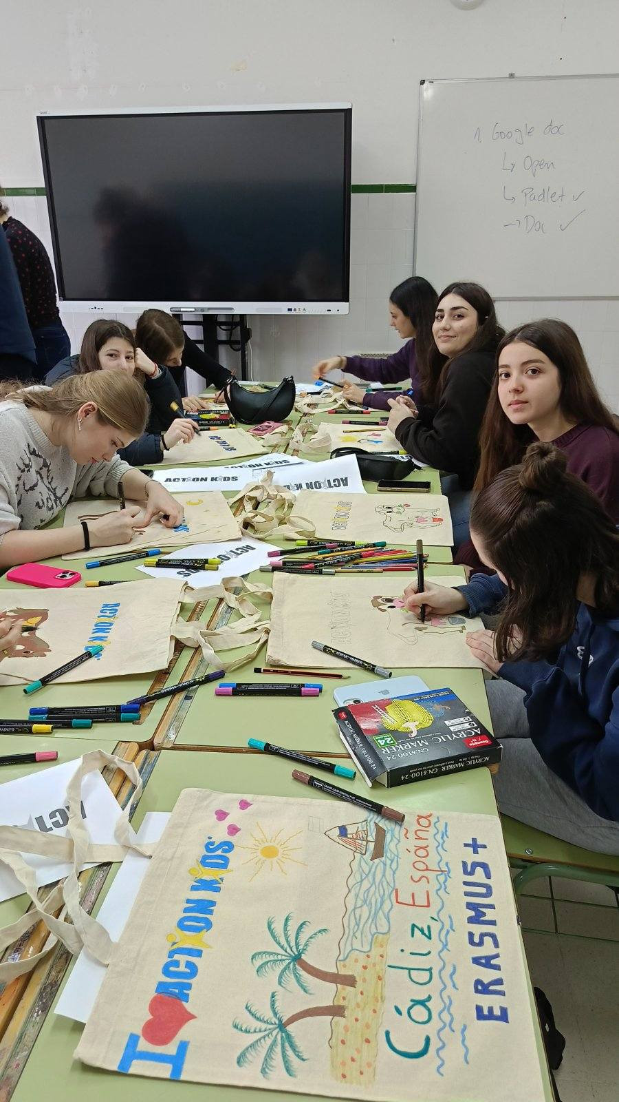 Ημερήσιο Γενικό Λυκείου Αξού- Erasmus+  στο Πουέρτο Ρεάλ της Ισπανίας