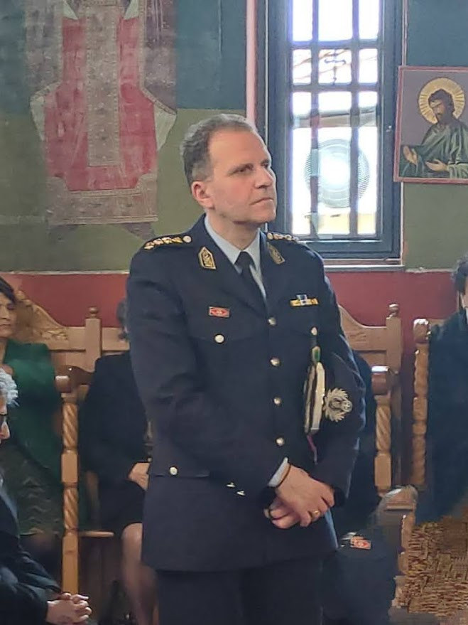 Θεία Λειοτυργία και χειροθεσία στη Δάφνη Σκύδρας