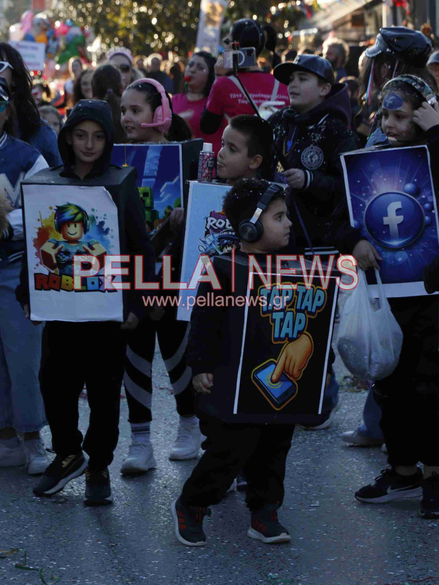 Σκυδραϊκό καρναβάλι: Η καλή και η κακή διατροφή, οι σούπερ ήρωες και ο γάμος στο χωριό η πρώτη τριάδα της παρέλασης