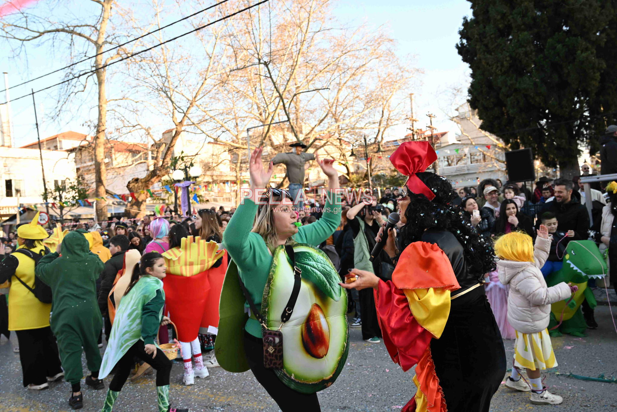 Σκυδραϊκό καρναβάλι: Η καλή και η κακή διατροφή, οι σούπερ ήρωες και ο γάμος στο χωριό η πρώτη τριάδα της παρέλασης