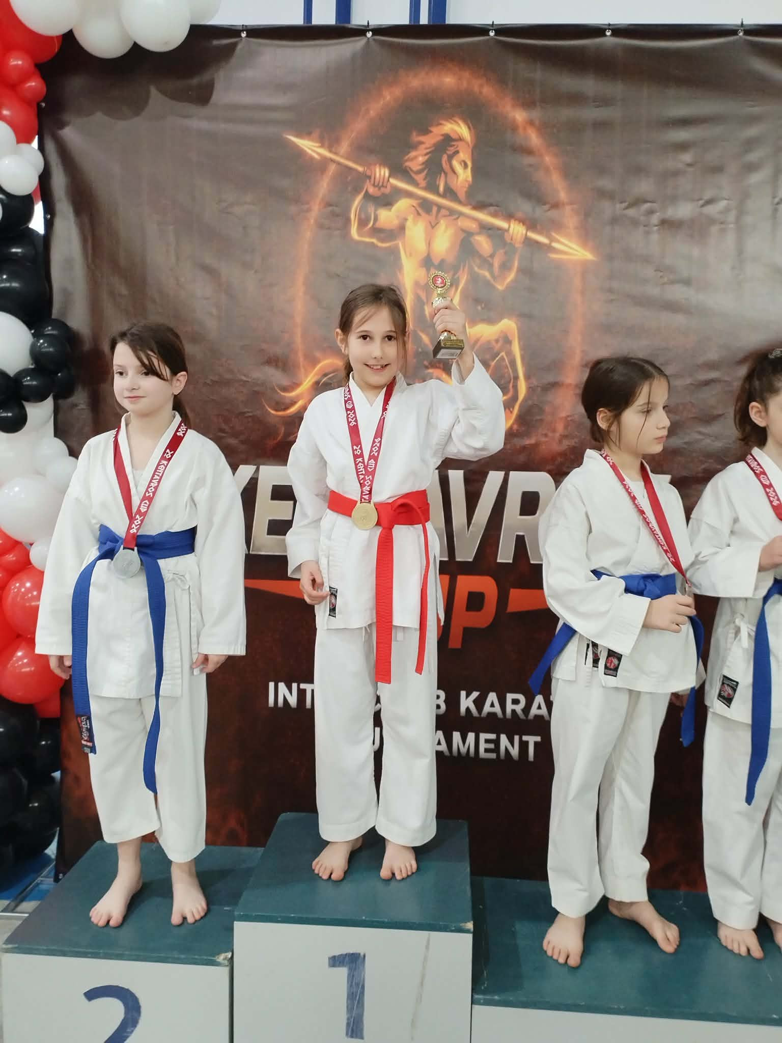 1η η Αλμωπία στο κύπελλο καράτε του Βόλου