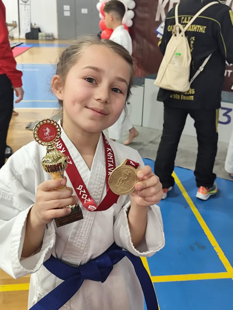 1η η Αλμωπία στο κύπελλο καράτε του Βόλου