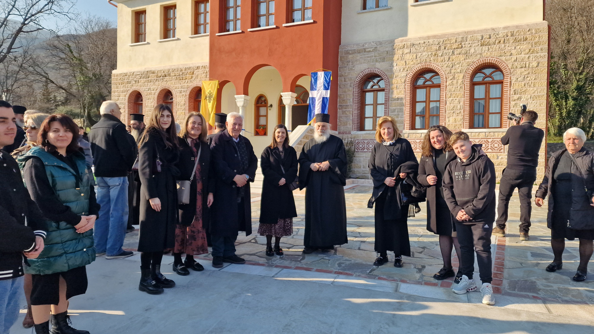 Εγκαίνια του νέου Συνοδικού στην Ιερά Μονή Αγίου Ιλαρίωνος Προμάχων ανήμερα της Κυριακής της Ορθοδοξίας