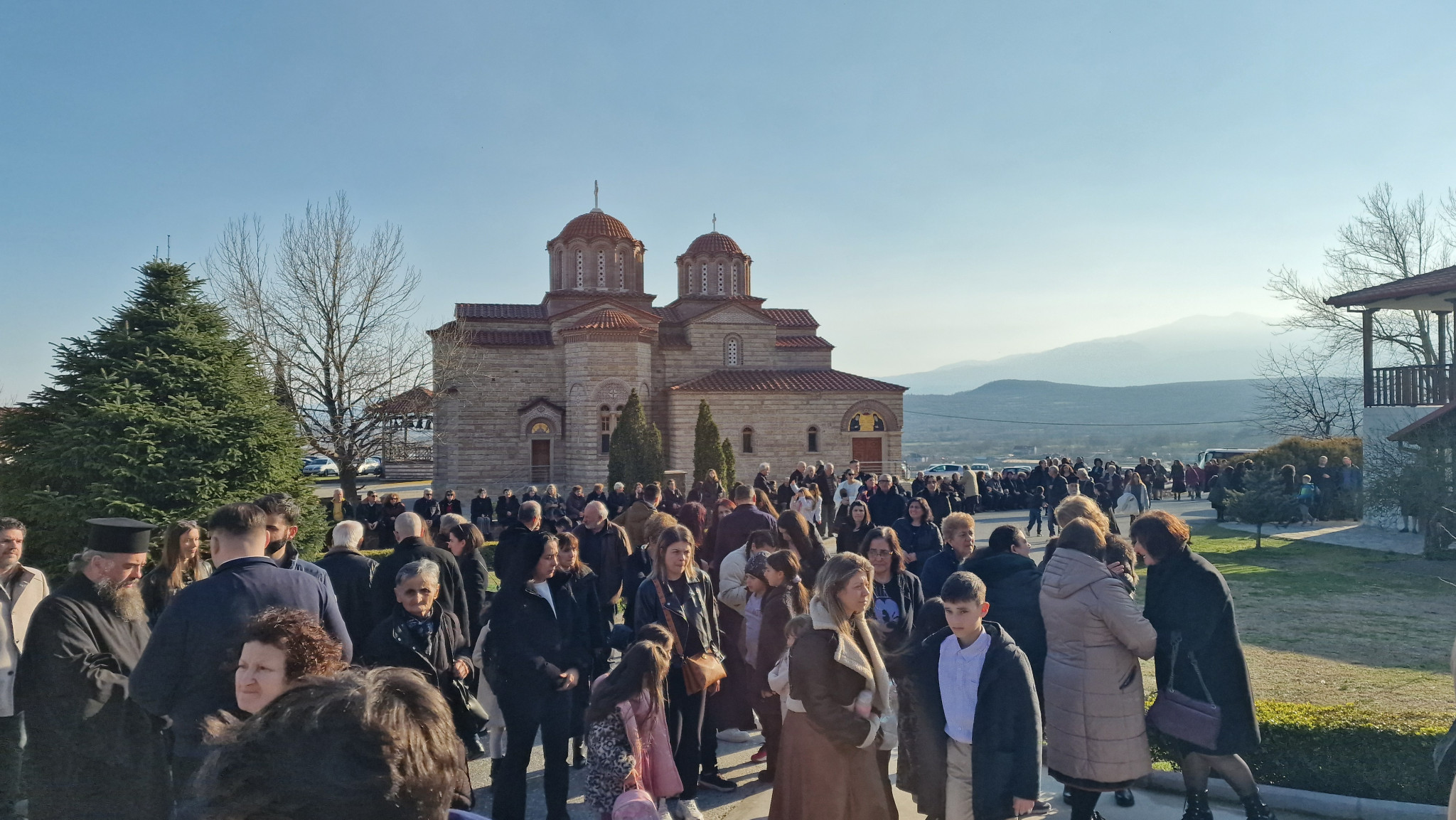 Εγκαίνια του νέου Συνοδικού στην Ιερά Μονή Αγίου Ιλαρίωνος Προμάχων ανήμερα της Κυριακής της Ορθοδοξίας