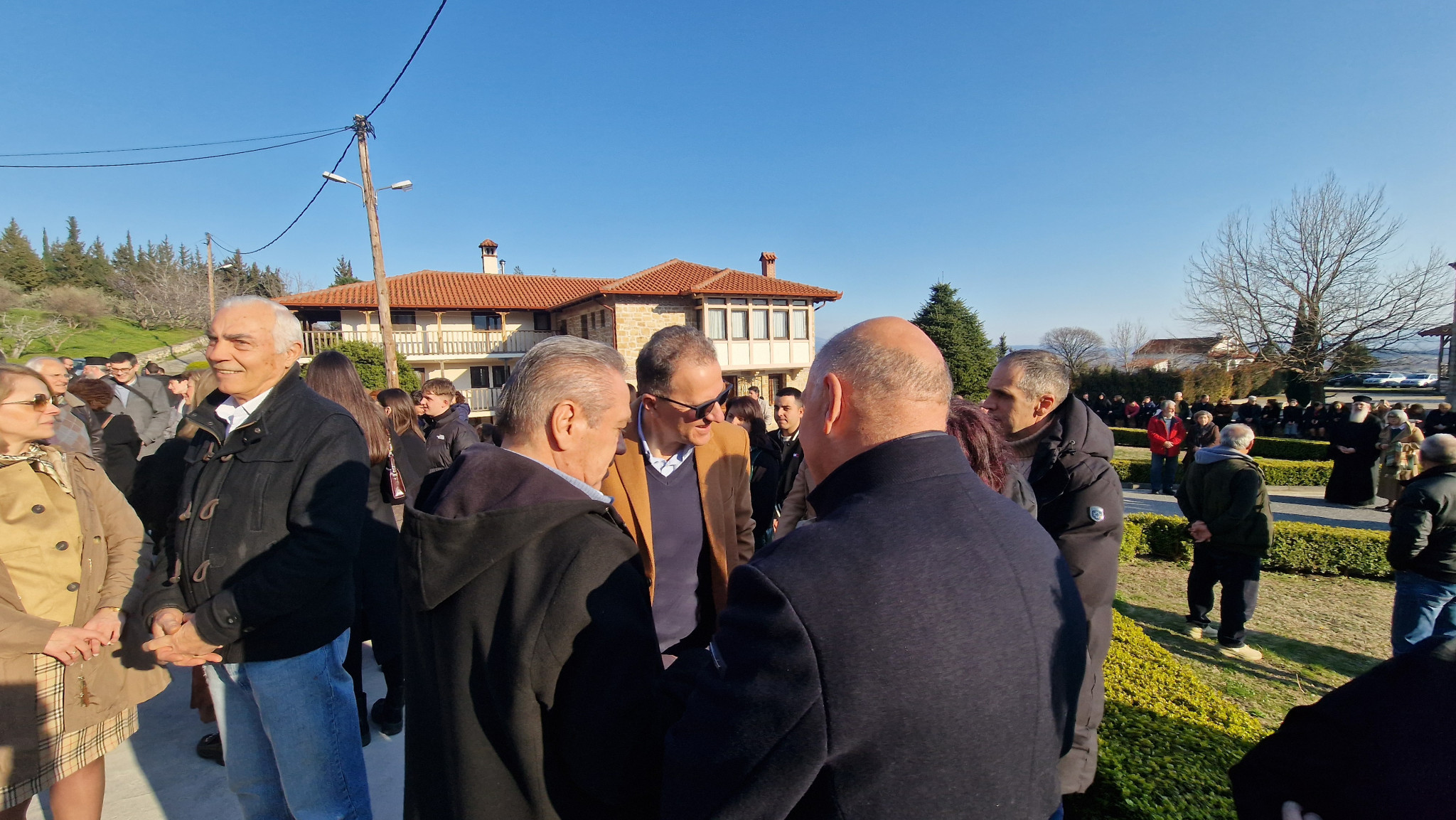 Εγκαίνια του νέου Συνοδικού στην Ιερά Μονή Αγίου Ιλαρίωνος Προμάχων ανήμερα της Κυριακής της Ορθοδοξίας