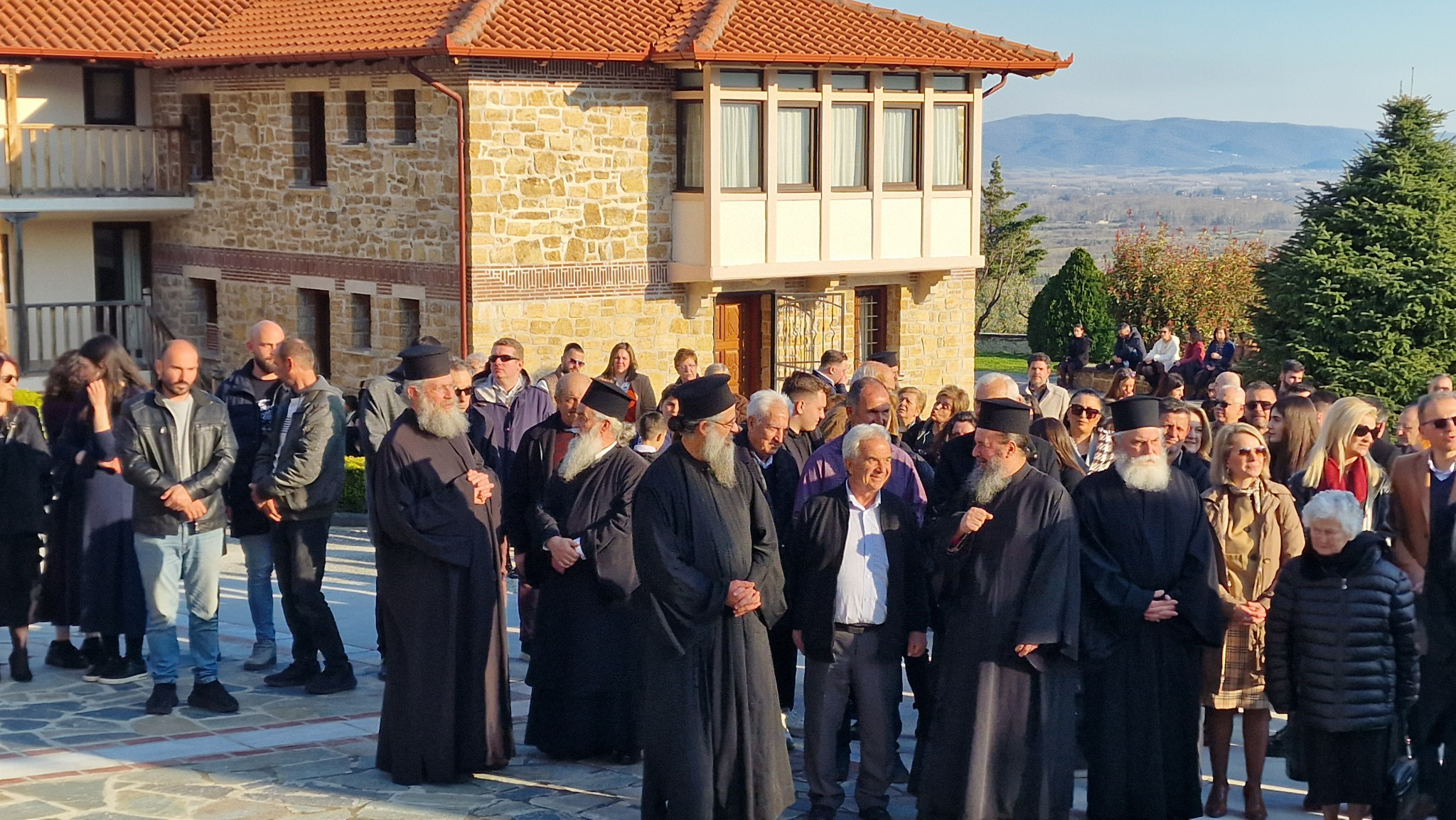 Εγκαίνια του νέου Συνοδικού στην Ιερά Μονή Αγίου Ιλαρίωνος Προμάχων ανήμερα της Κυριακής της Ορθοδοξίας