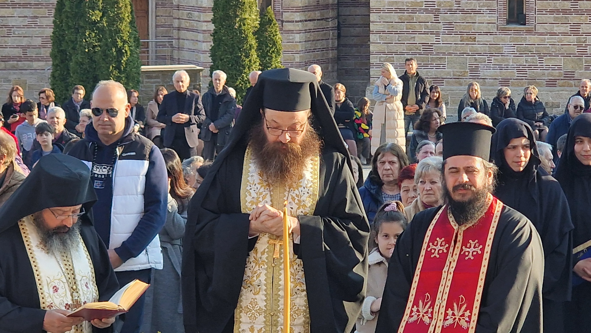 Εγκαίνια του νέου Συνοδικού στην Ιερά Μονή Αγίου Ιλαρίωνος Προμάχων ανήμερα της Κυριακής της Ορθοδοξίας