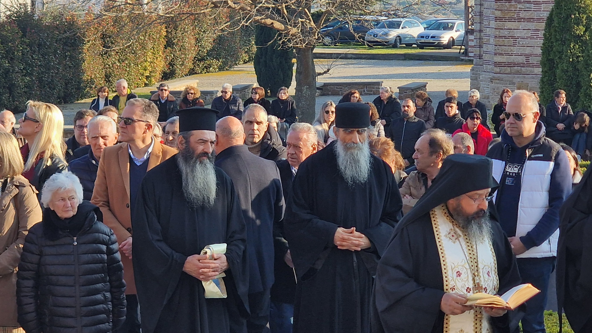 Εγκαίνια του νέου Συνοδικού στην Ιερά Μονή Αγίου Ιλαρίωνος Προμάχων ανήμερα της Κυριακής της Ορθοδοξίας