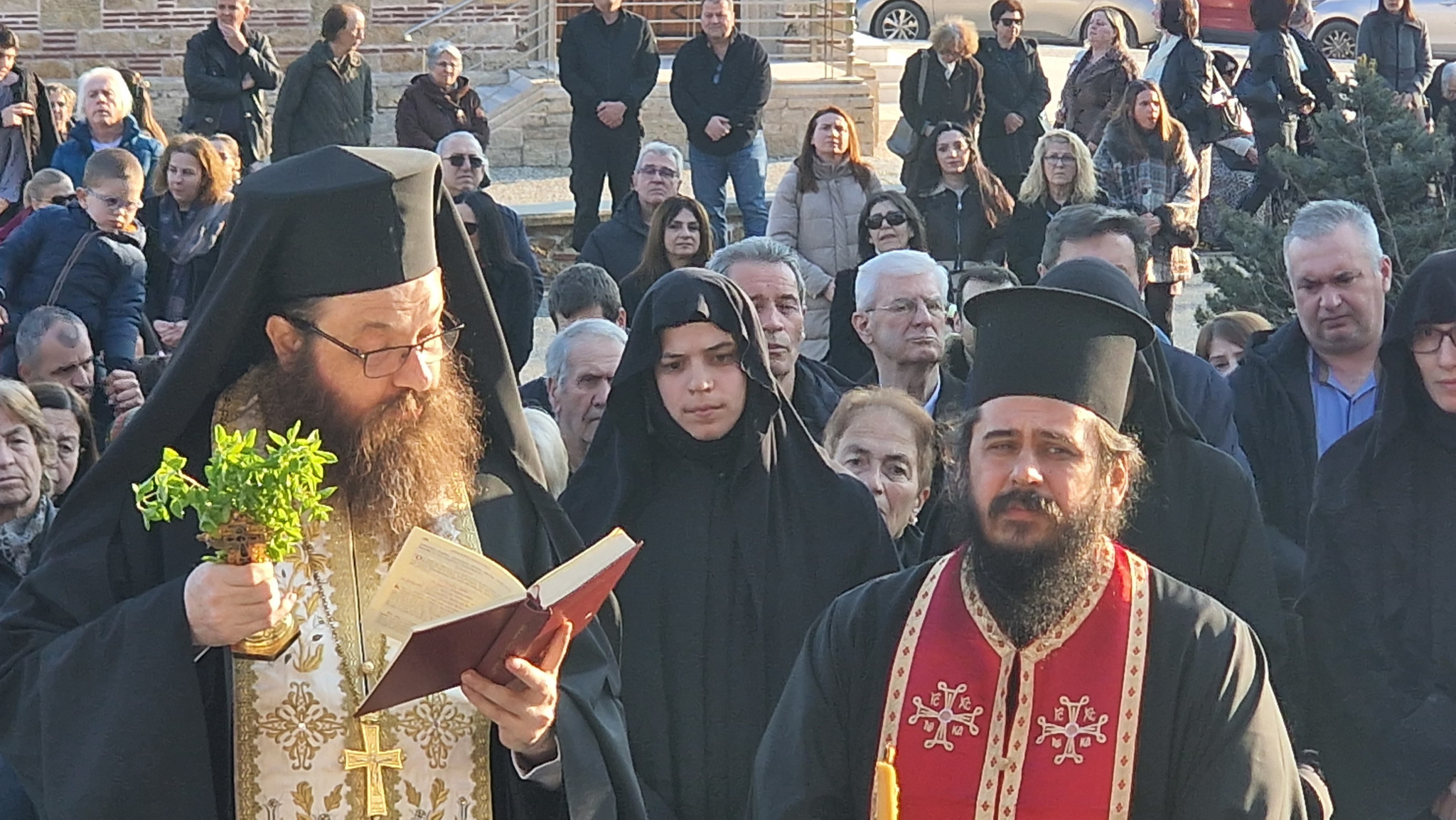 Εγκαίνια του νέου Συνοδικού στην Ιερά Μονή Αγίου Ιλαρίωνος Προμάχων ανήμερα της Κυριακής της Ορθοδοξίας