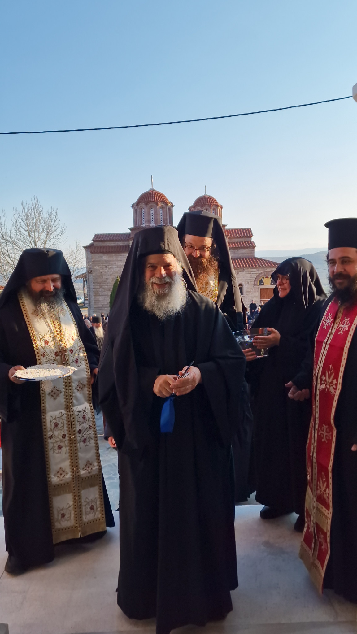 Εγκαίνια του νέου Συνοδικού στην Ιερά Μονή Αγίου Ιλαρίωνος Προμάχων ανήμερα της Κυριακής της Ορθοδοξίας